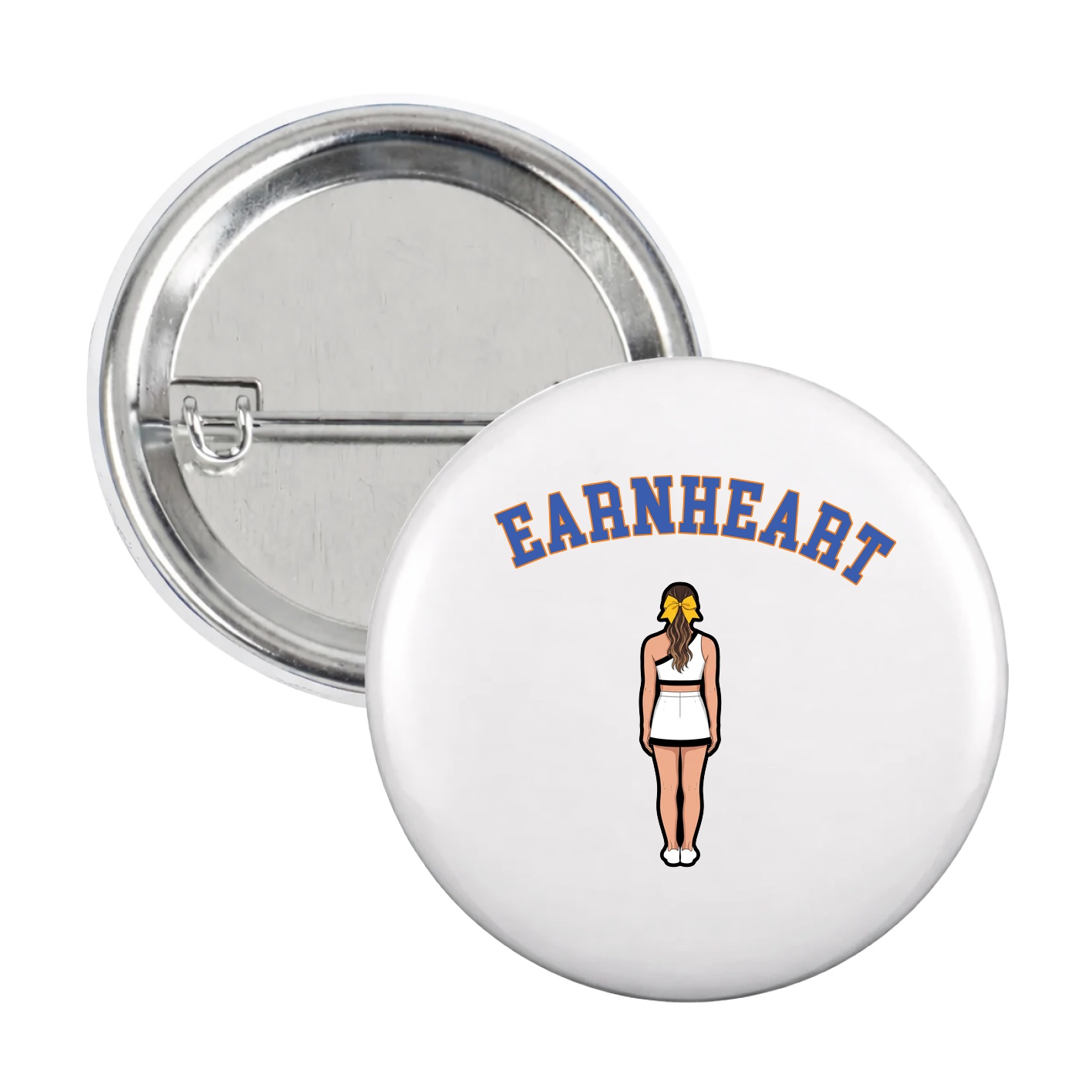 Game Day Button — Shirsey Arch in White