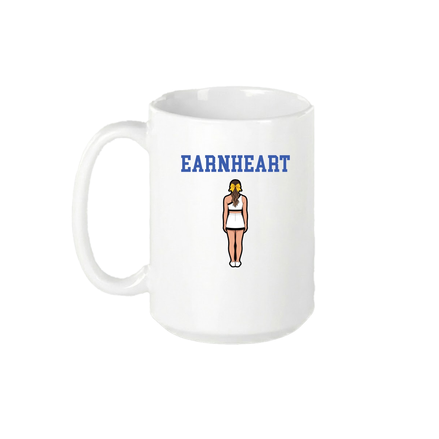 15oz Coffee Mug — Shirsey in White