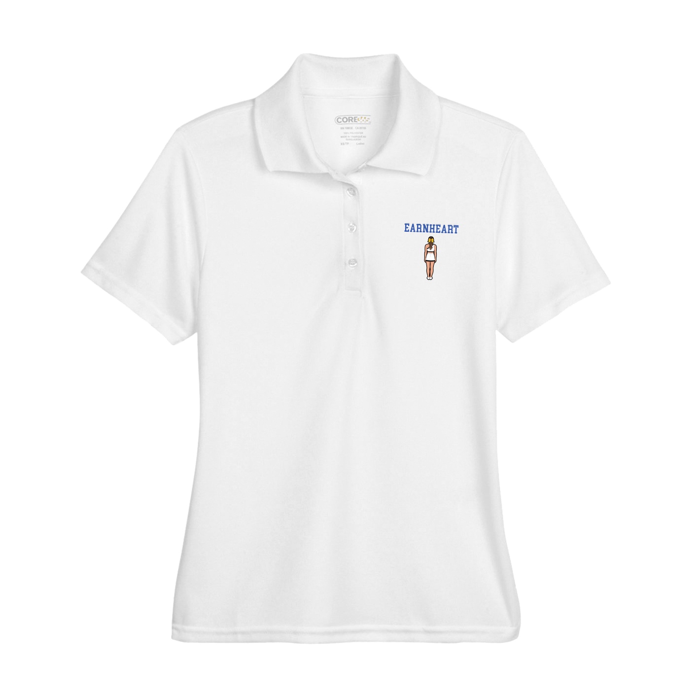 Womens Performance Polo — Shirsey in White