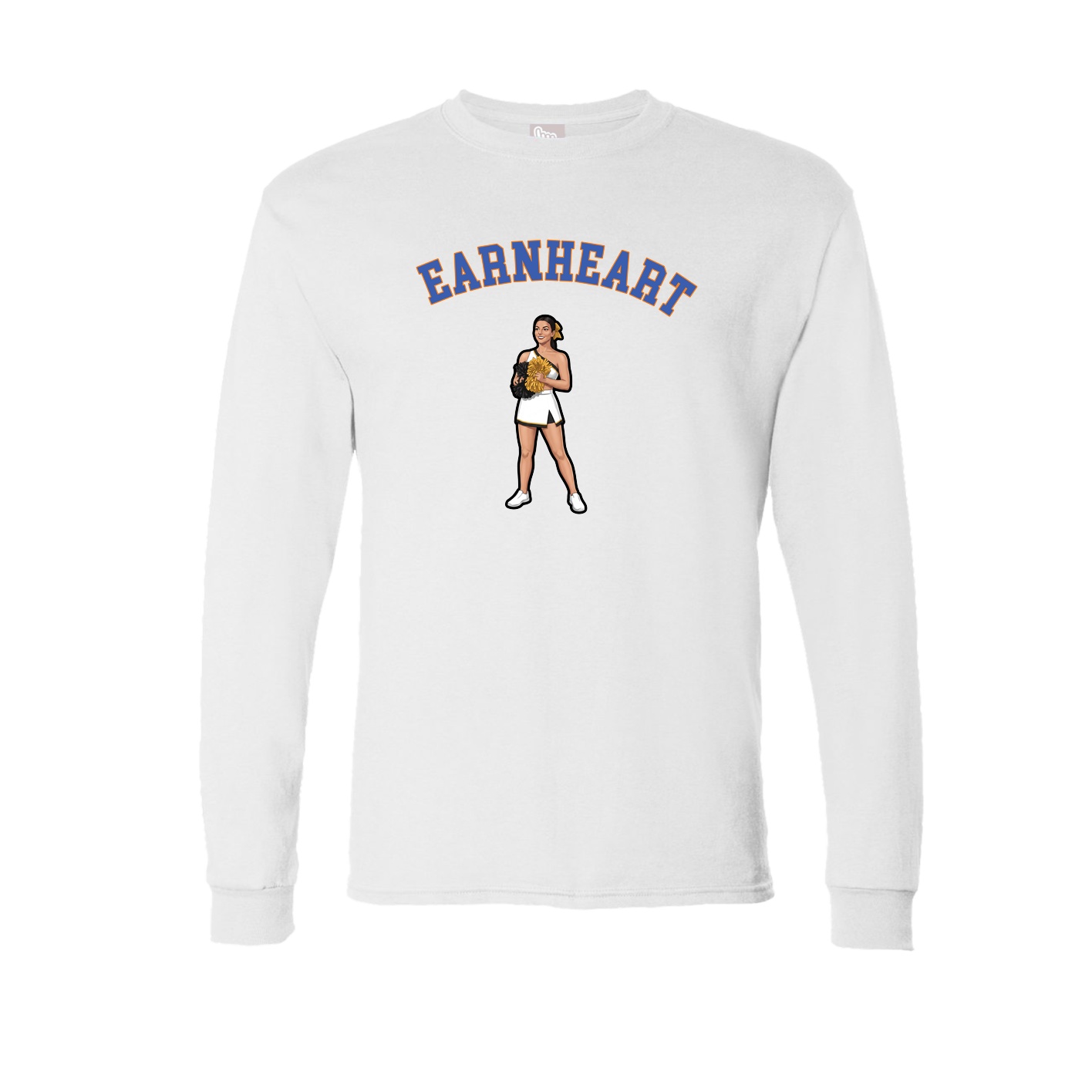 Long Sleeve Tee — Shirsey Arch in White