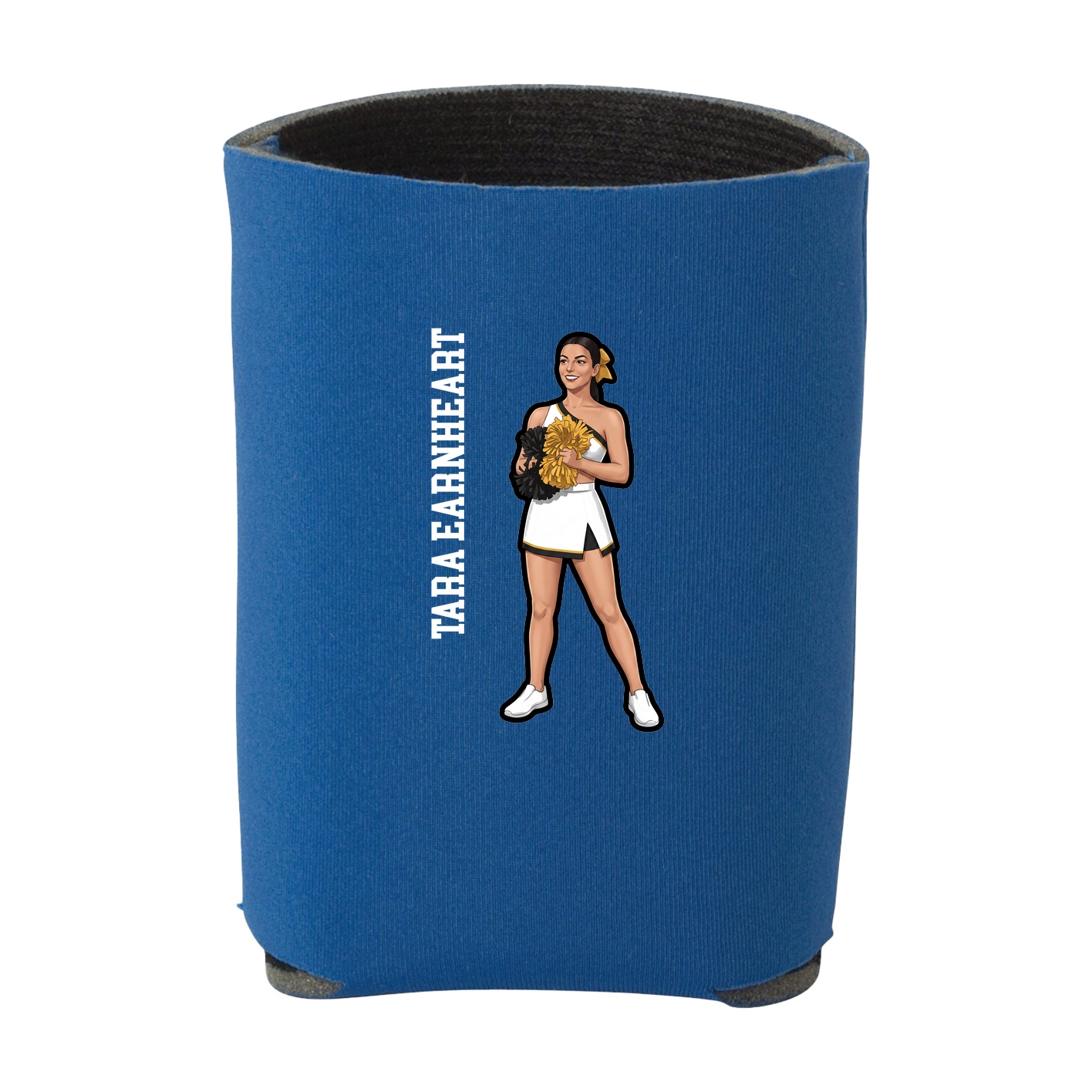 Can Holder — Name Vertical in Royal
