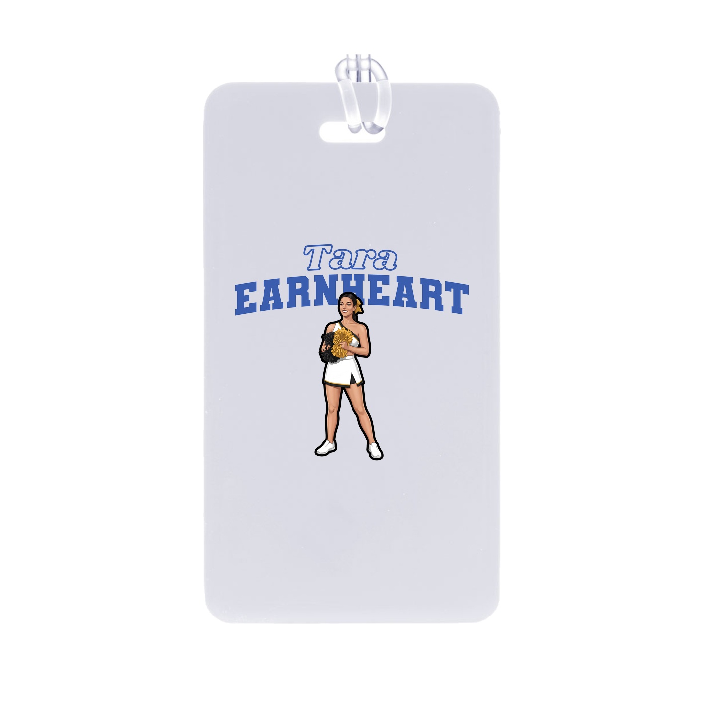 Bag Tag — Name Arch in Classic