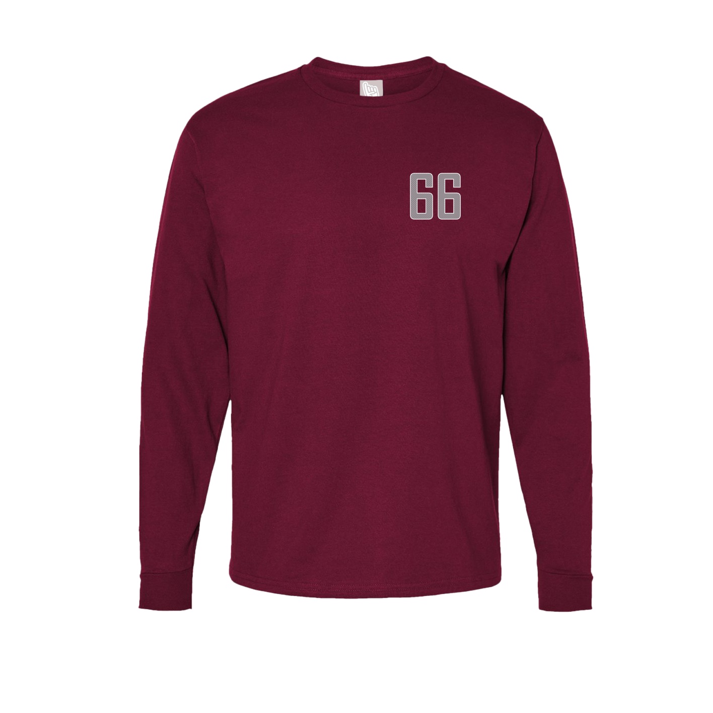 Long Sleeve Tee — Front Shirsy in Cardinal