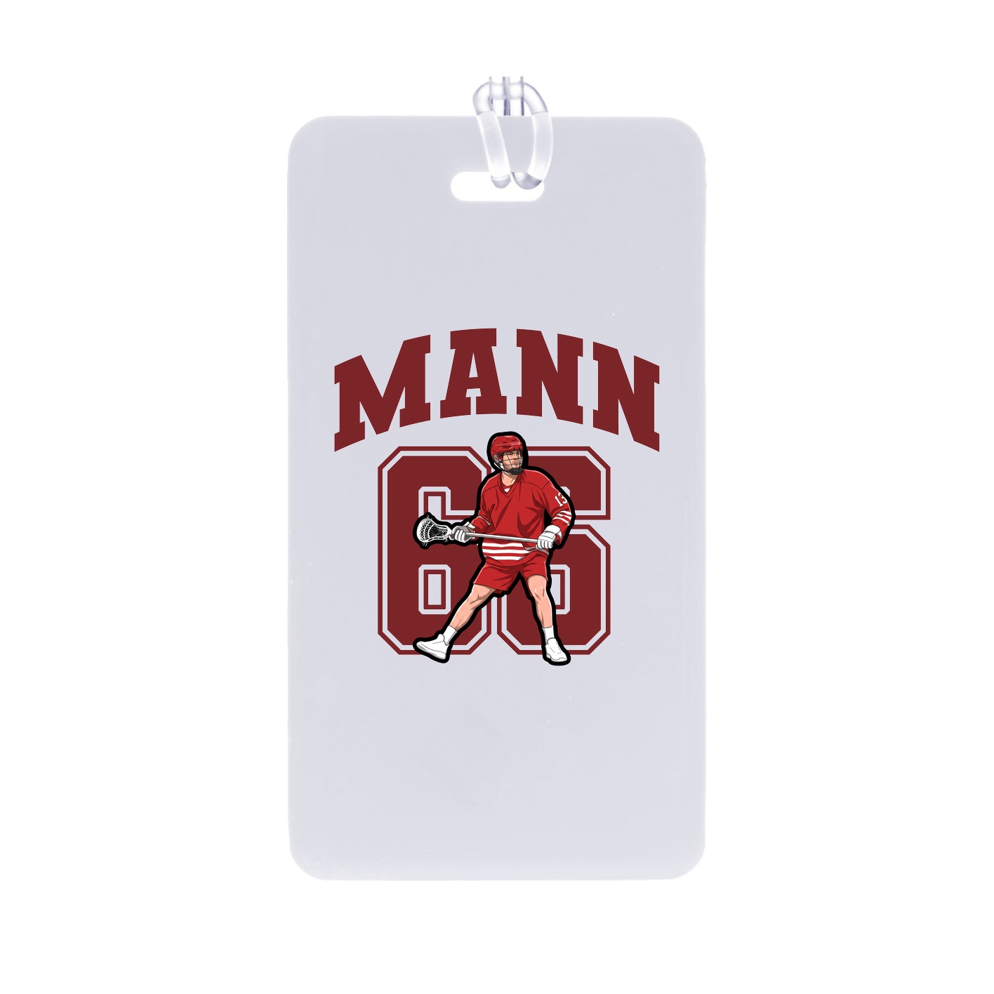 Bag Tag — Number in Classic