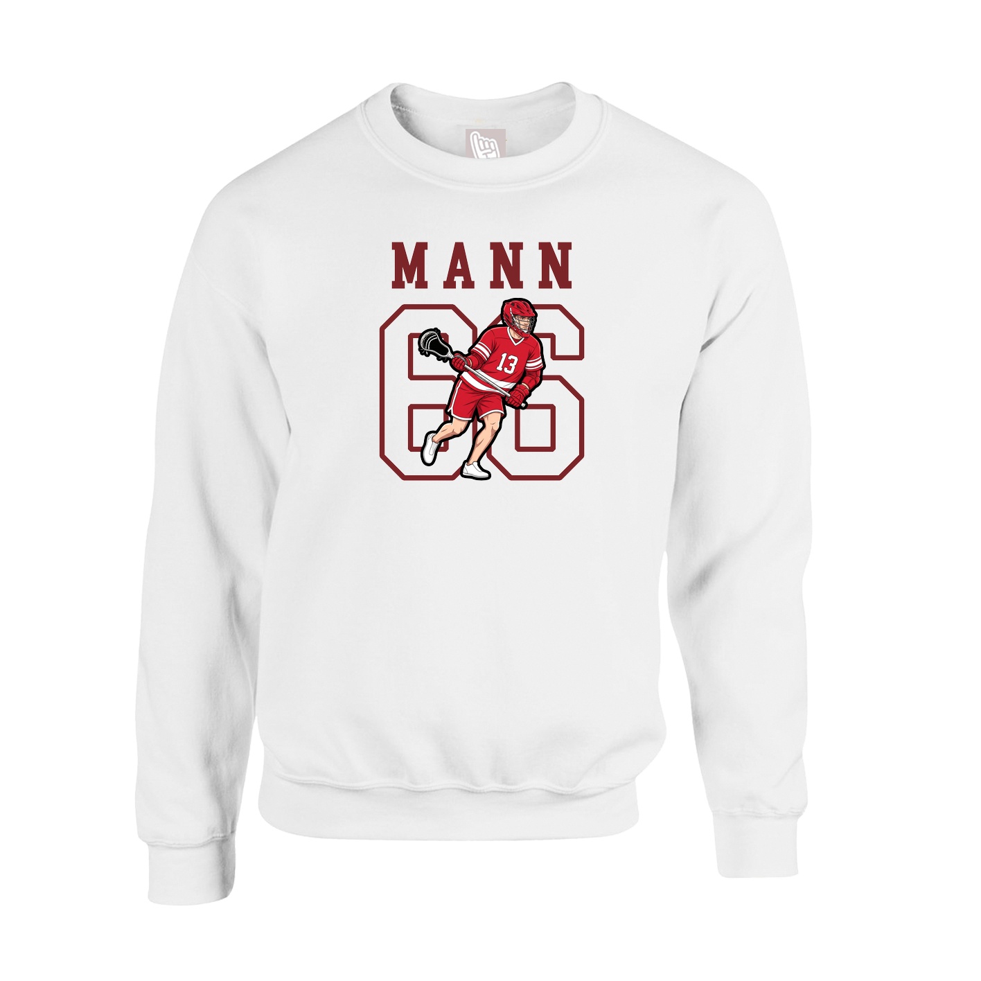 Fleece Crew — Shirsey in White