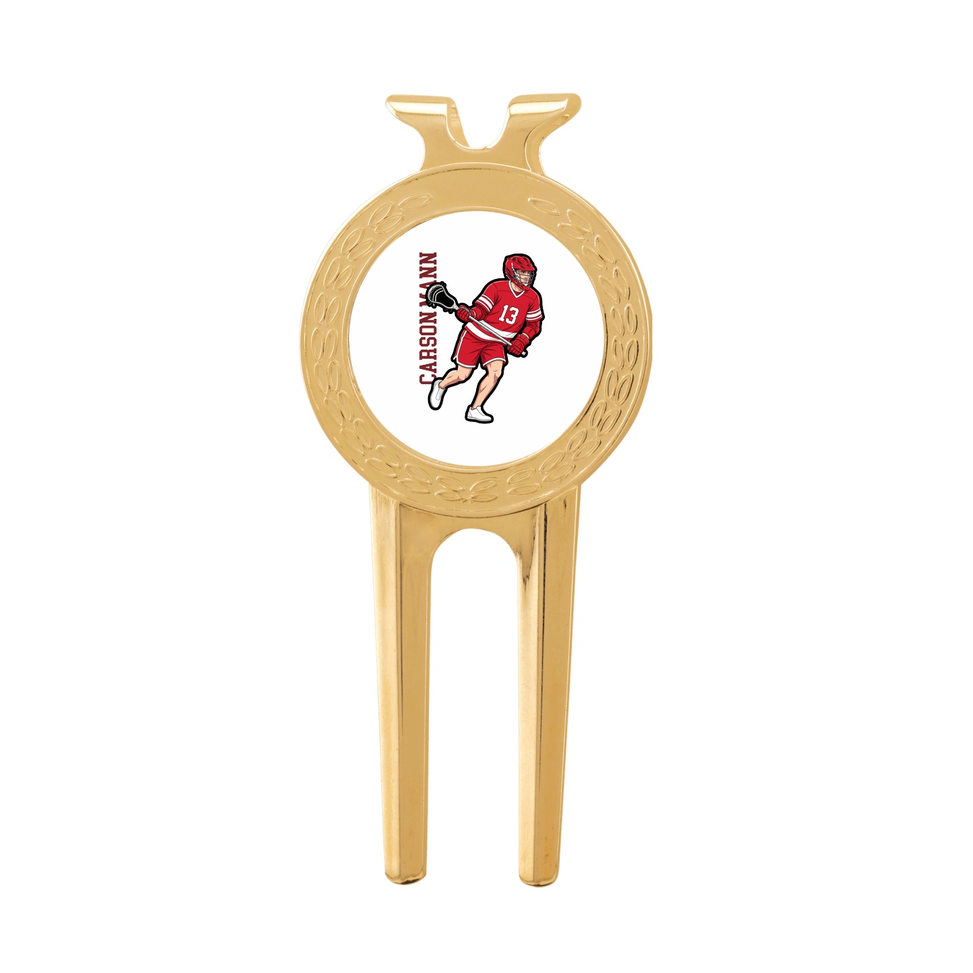 Divot Tool with Ball Marker — Name Vertical in Classic