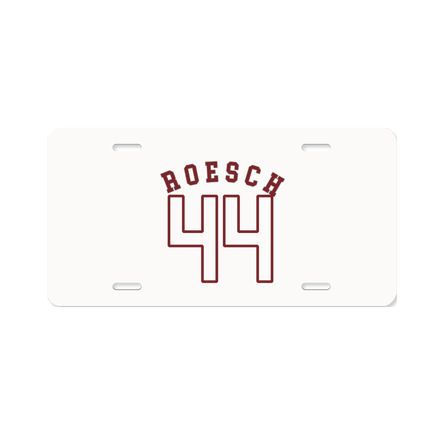 License Plate — Shirsey Arch in Classic