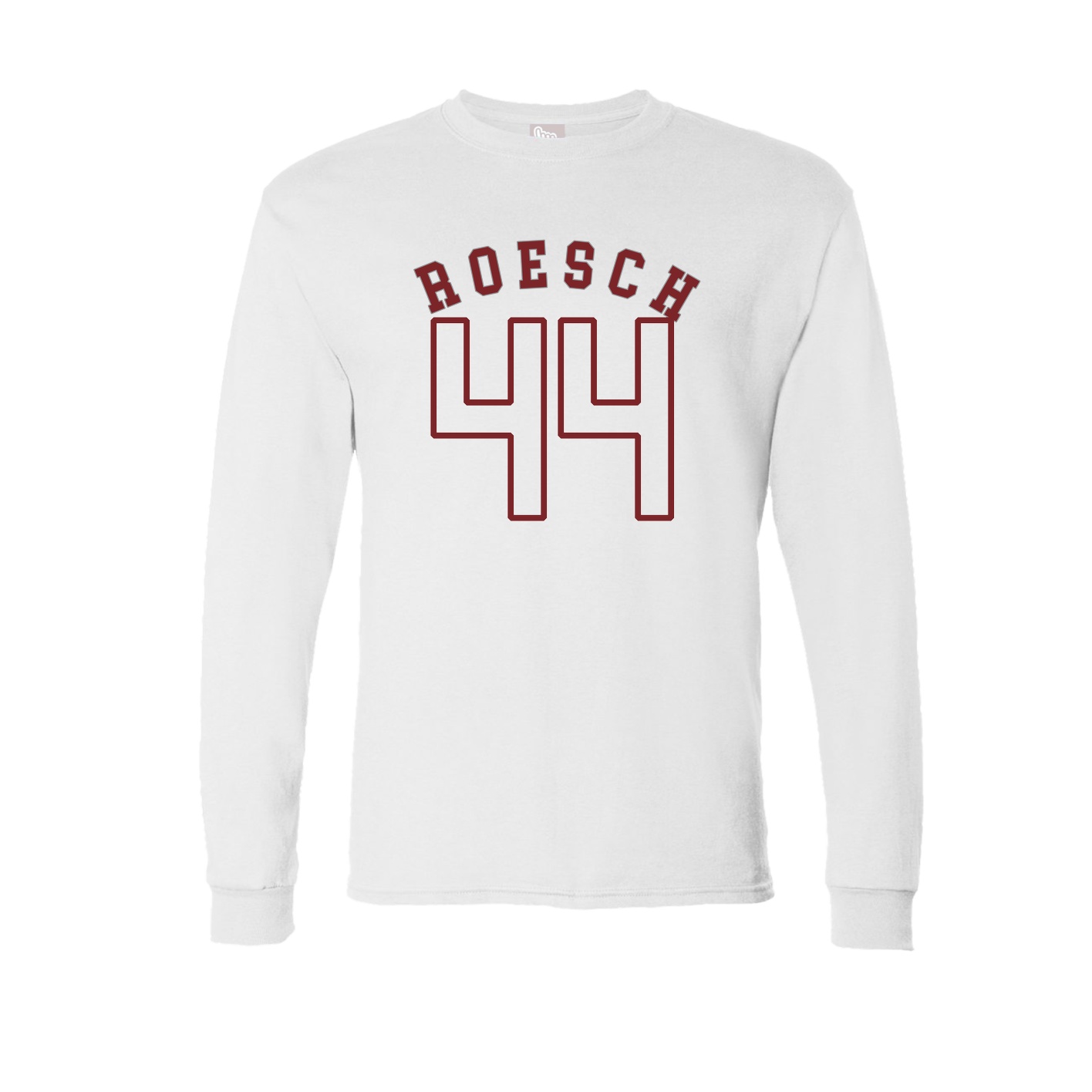 Long Sleeve Tee — Shirsey Arch in White