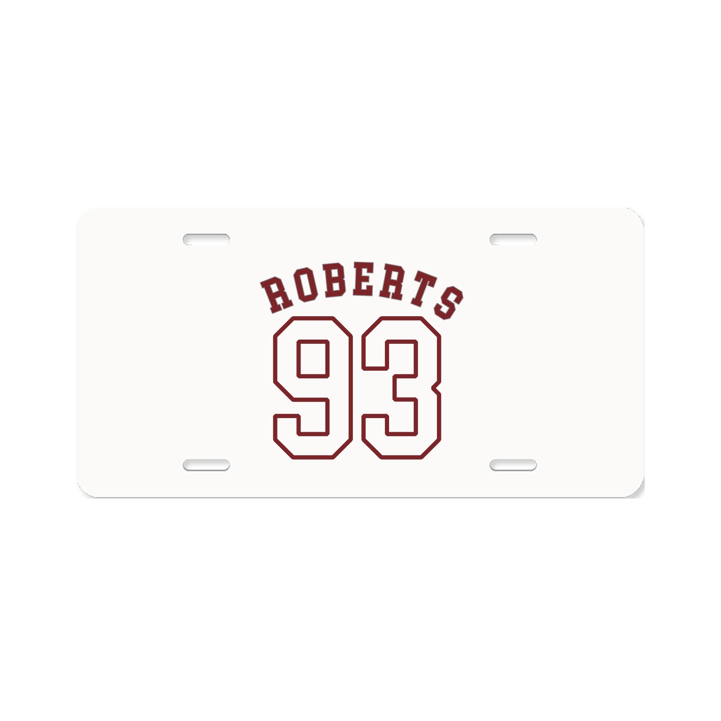 License Plate — Shirsey Arch in Classic