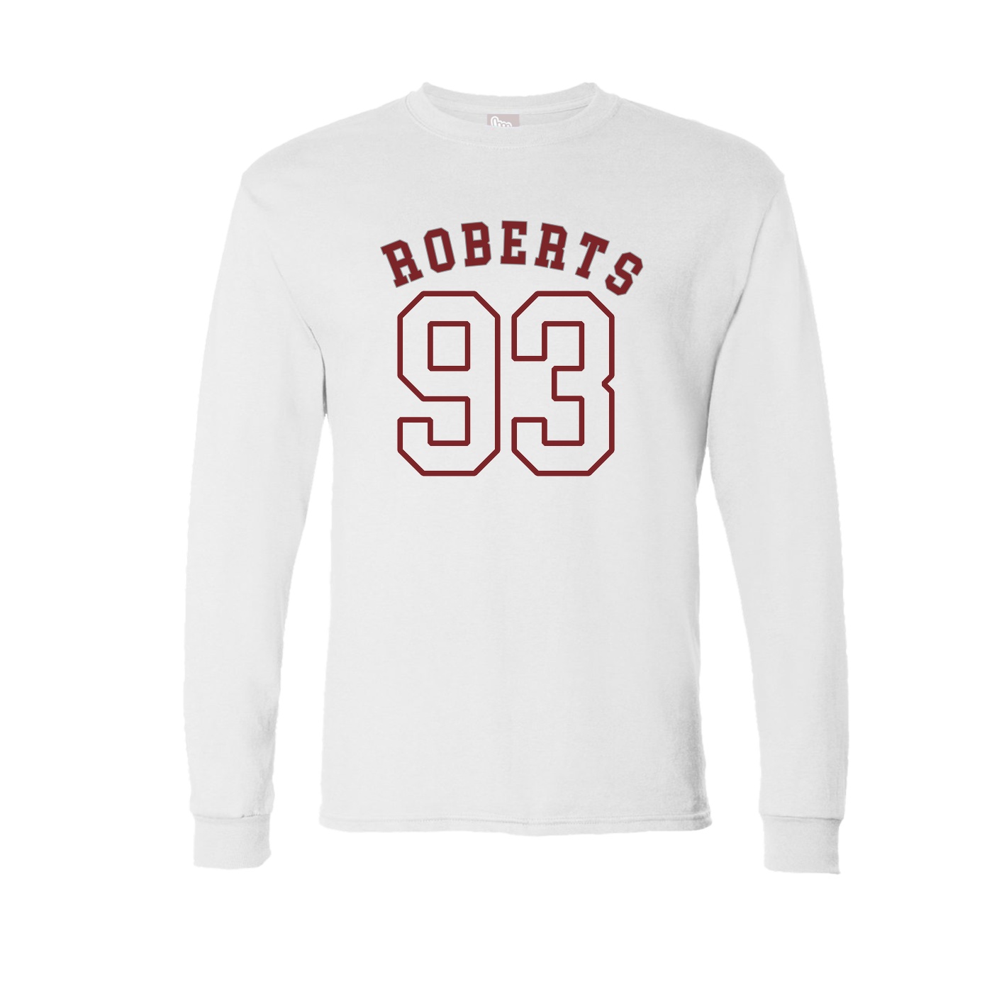 Long Sleeve Tee — Shirsey Arch in White