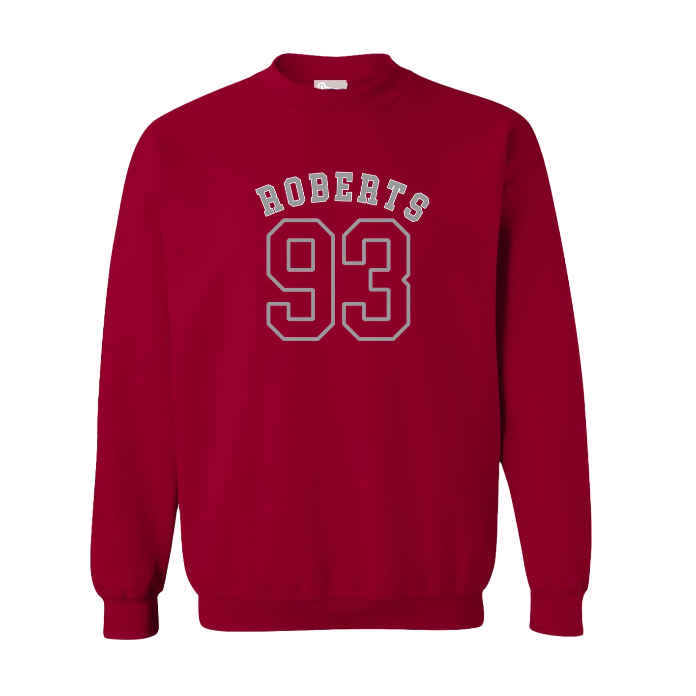 Fleece Crew — Shirsey Arch in Cardinal