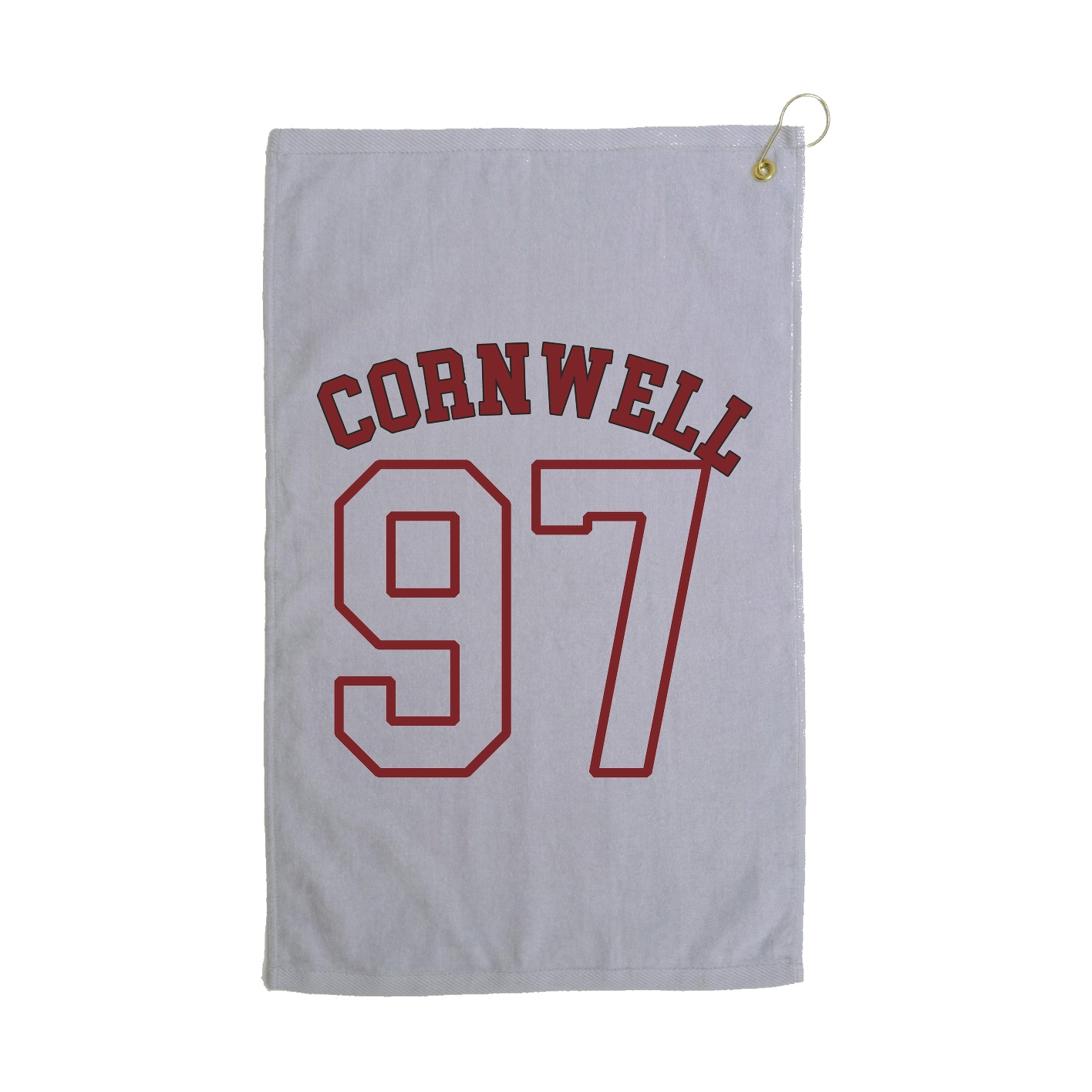 Golf Towel — Shirsey Arch in Grey