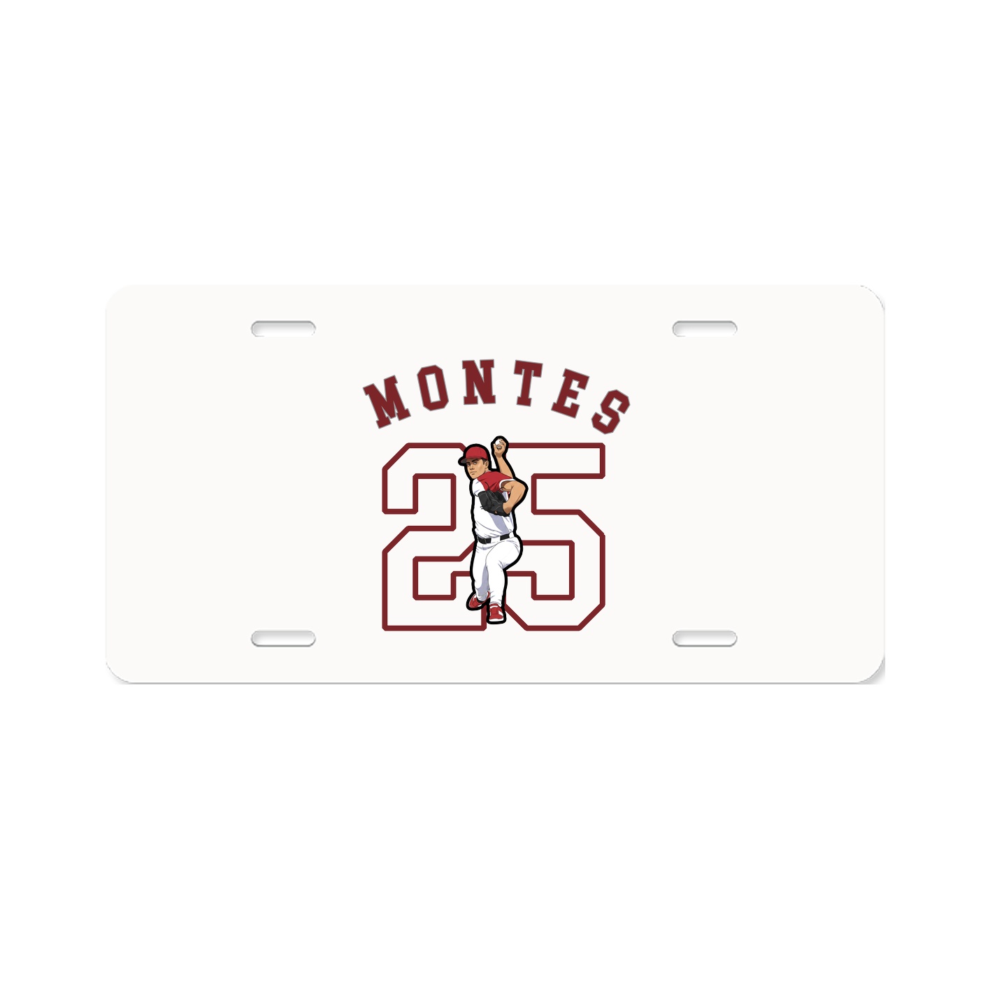 License Plate — Shirsey Arch in Classic