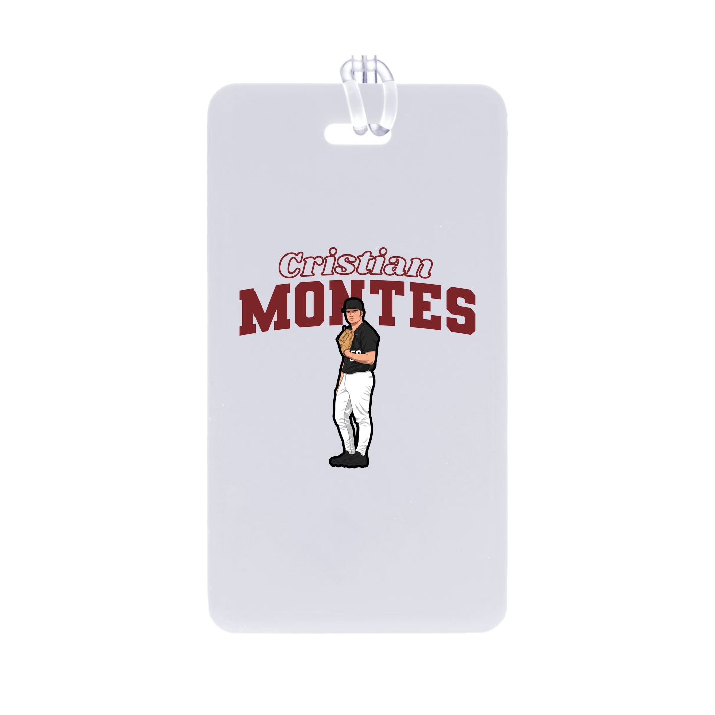 Bag Tag — Name Arch in Classic