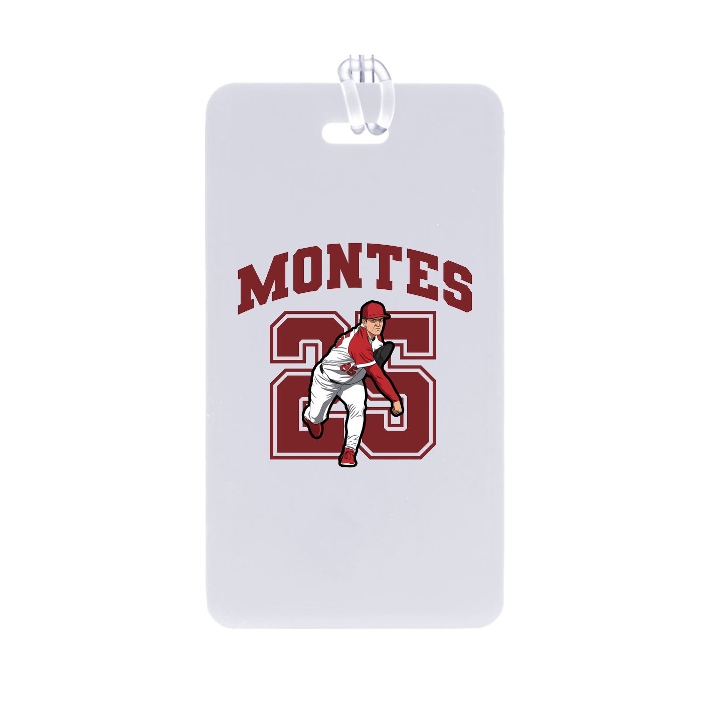 Bag Tag — Number in Classic