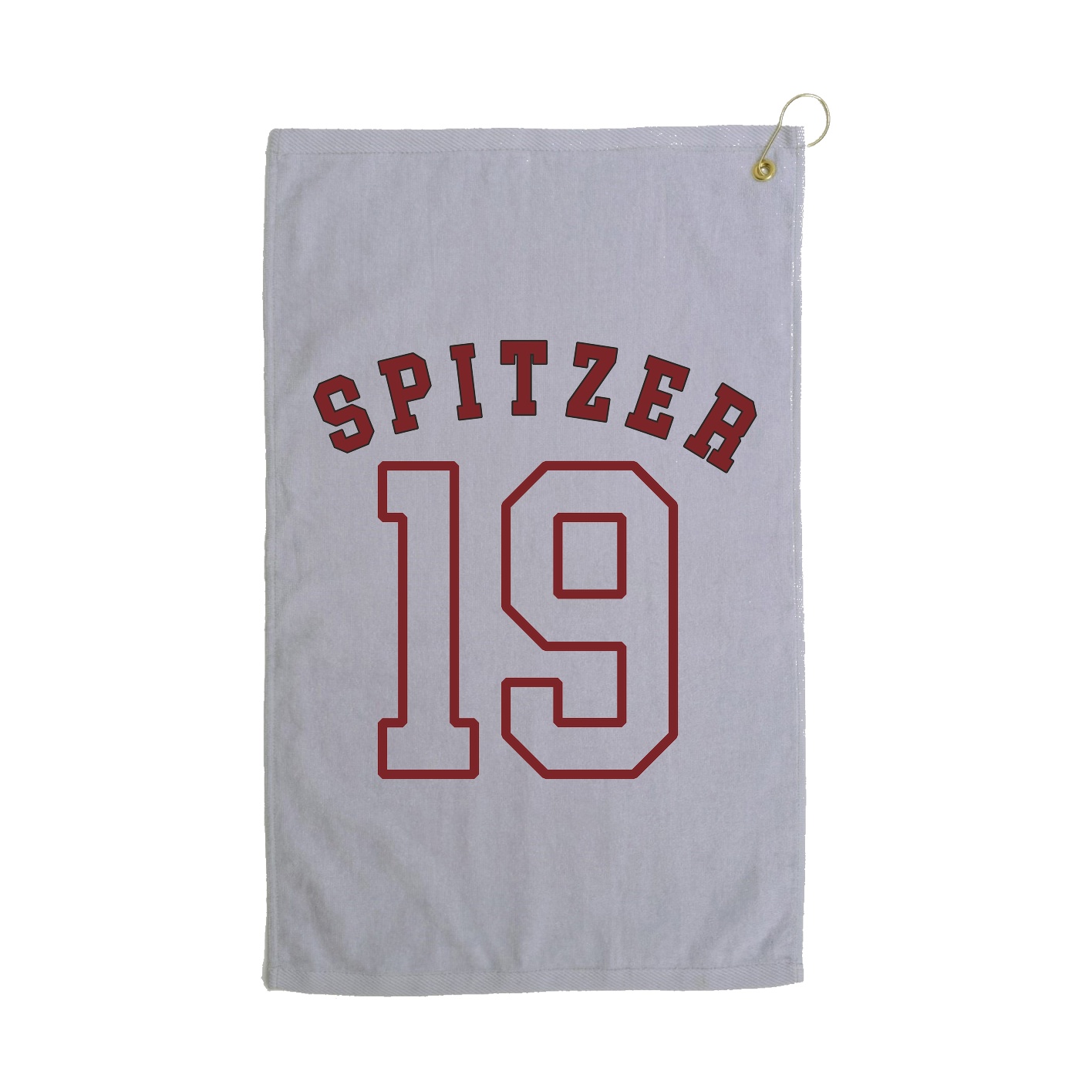 Golf Towel — Shirsey Arch in Grey