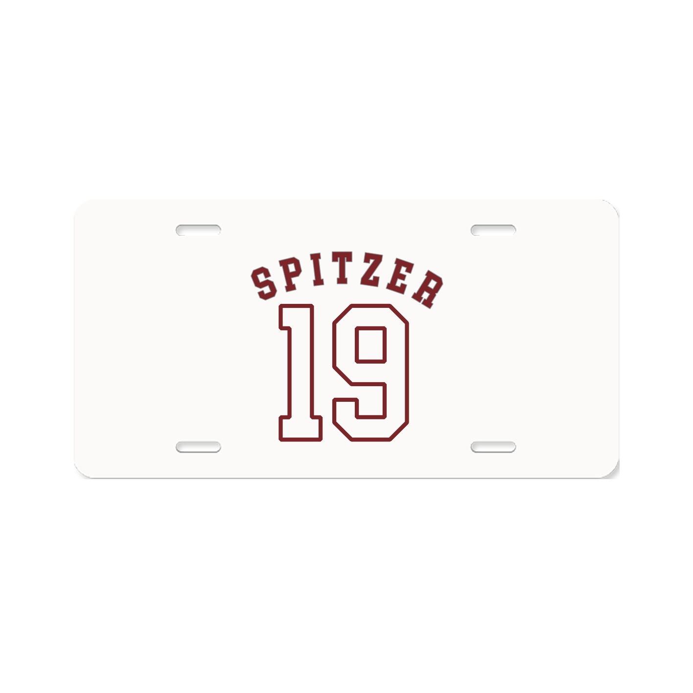 License Plate — Shirsey Arch in Classic