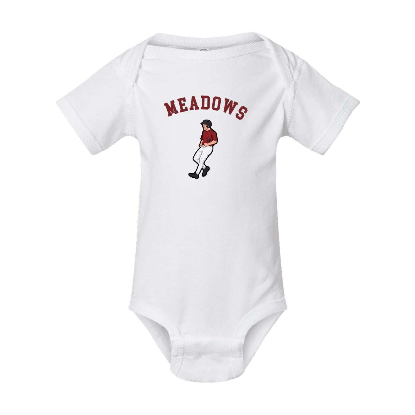 Baby Onesie — Shirsey Arch in White