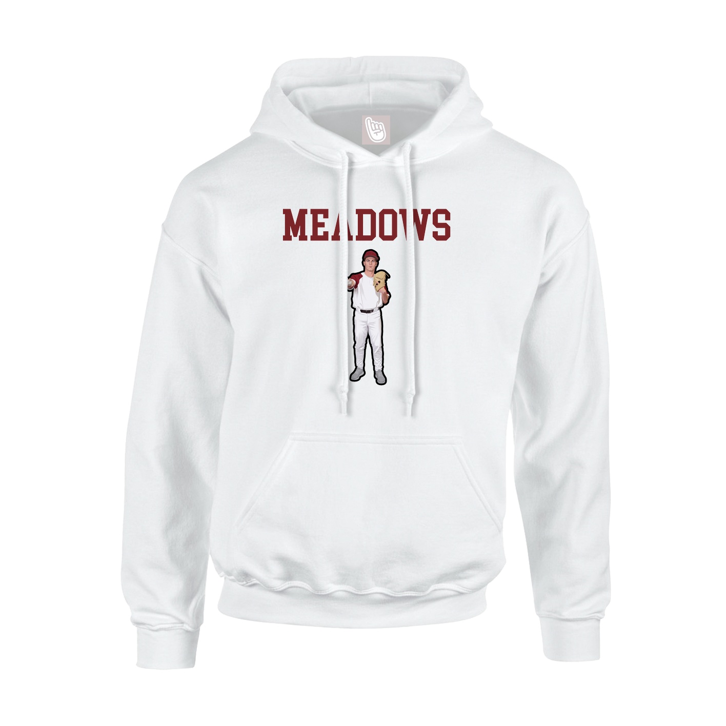 Hoodie — Shirsey in White