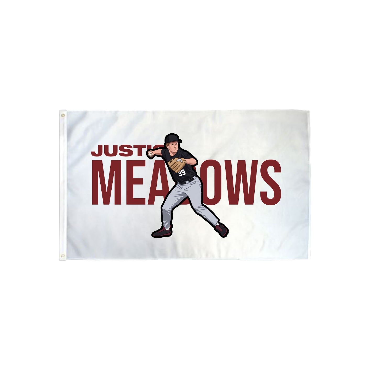 3x5 Flag — Player Name in Classic