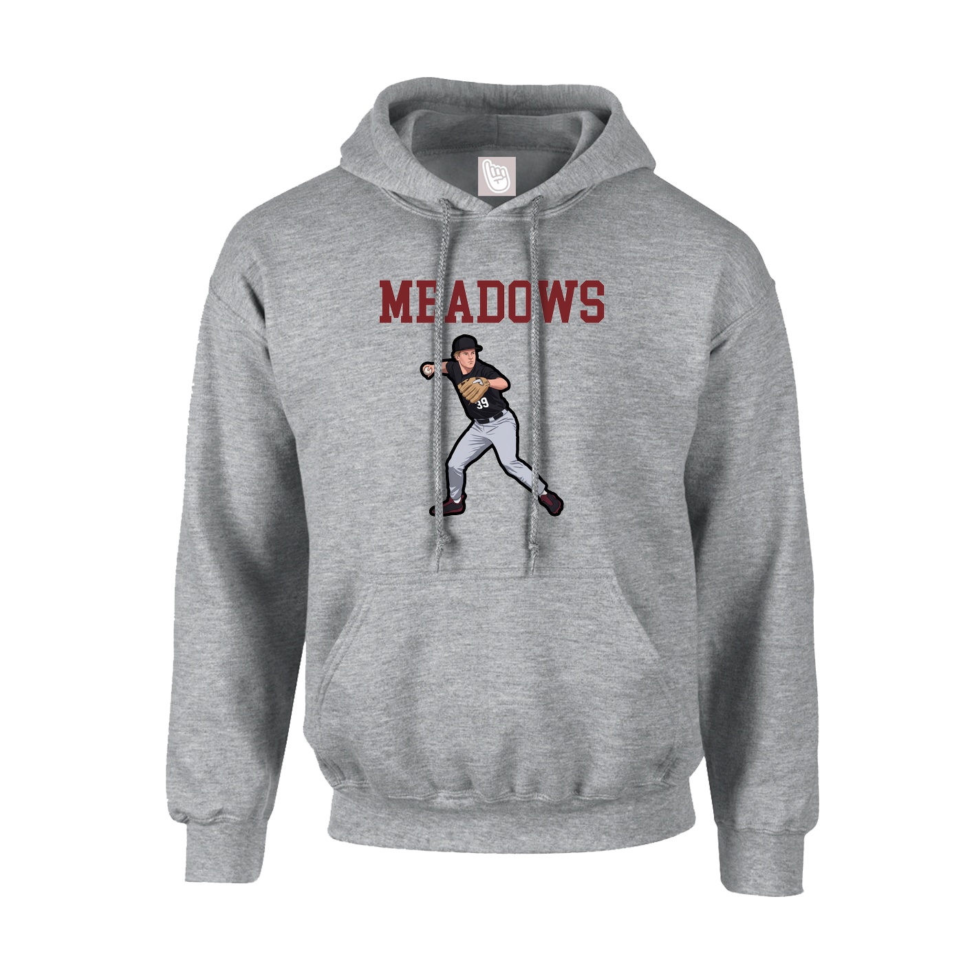 Hoodie — Shirsey in Grey