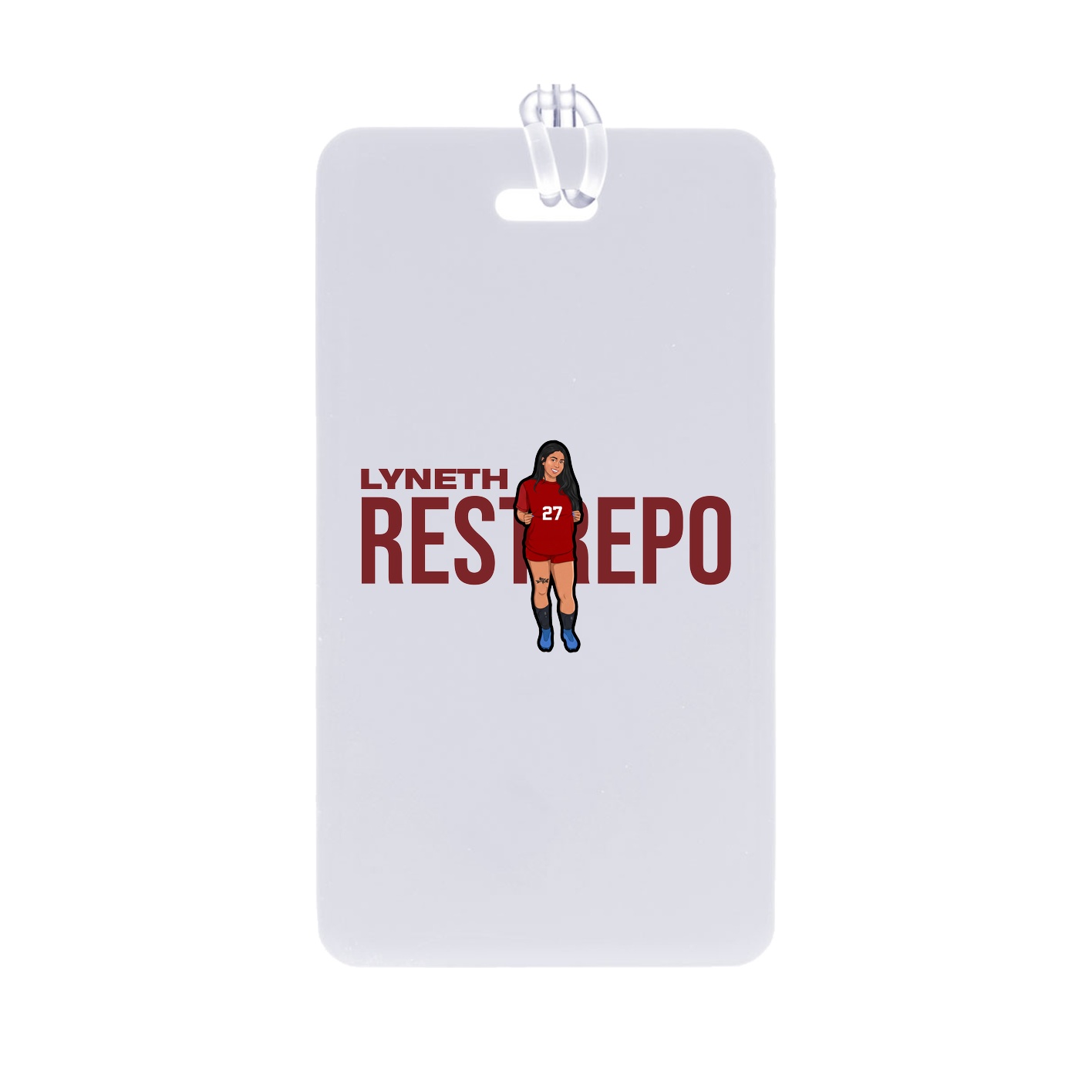 Bag Tag — Player Name in Classic