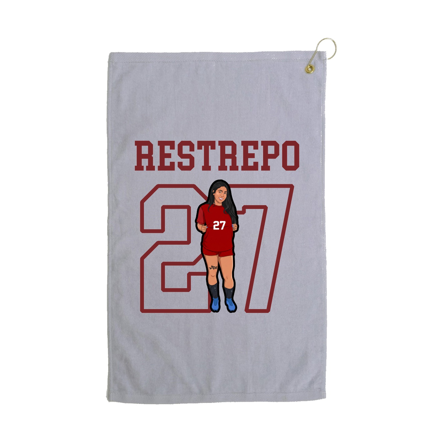 Golf Towel — Shirsey in Grey