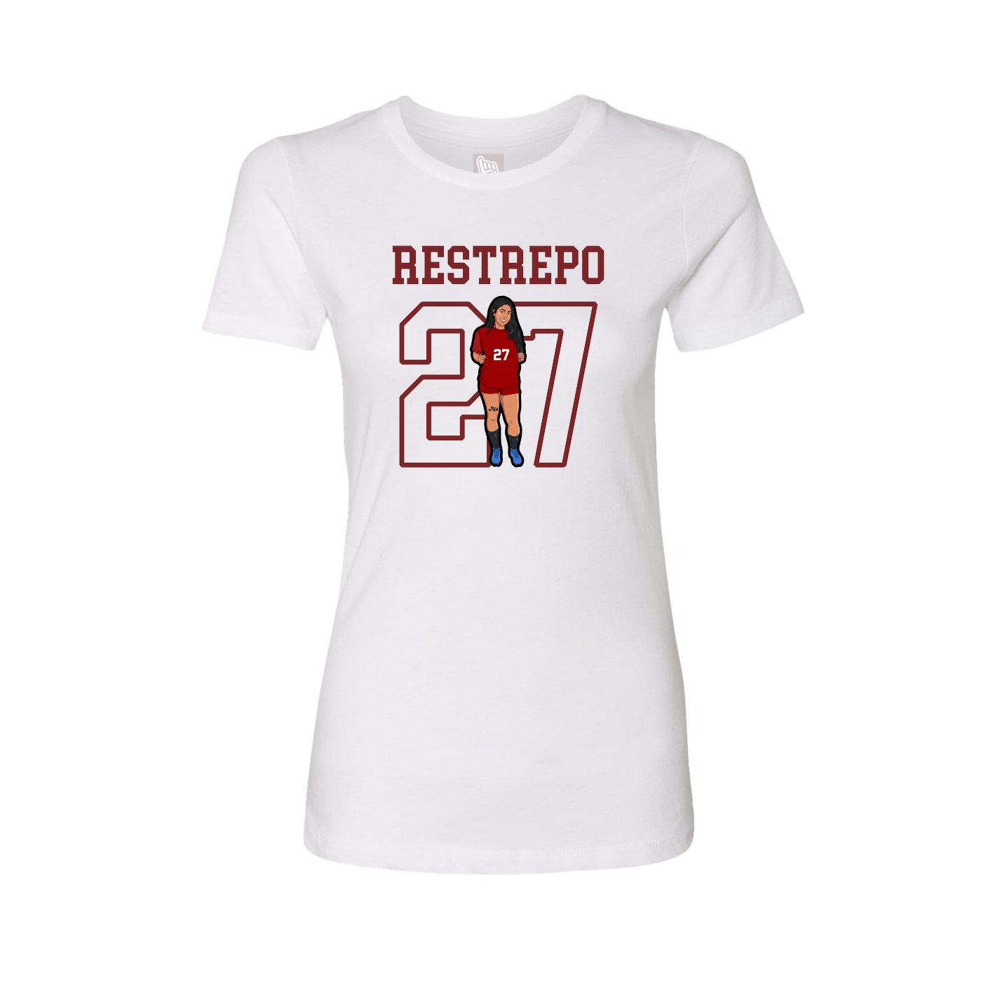 Fitted Women's Tee — Shirsey in White