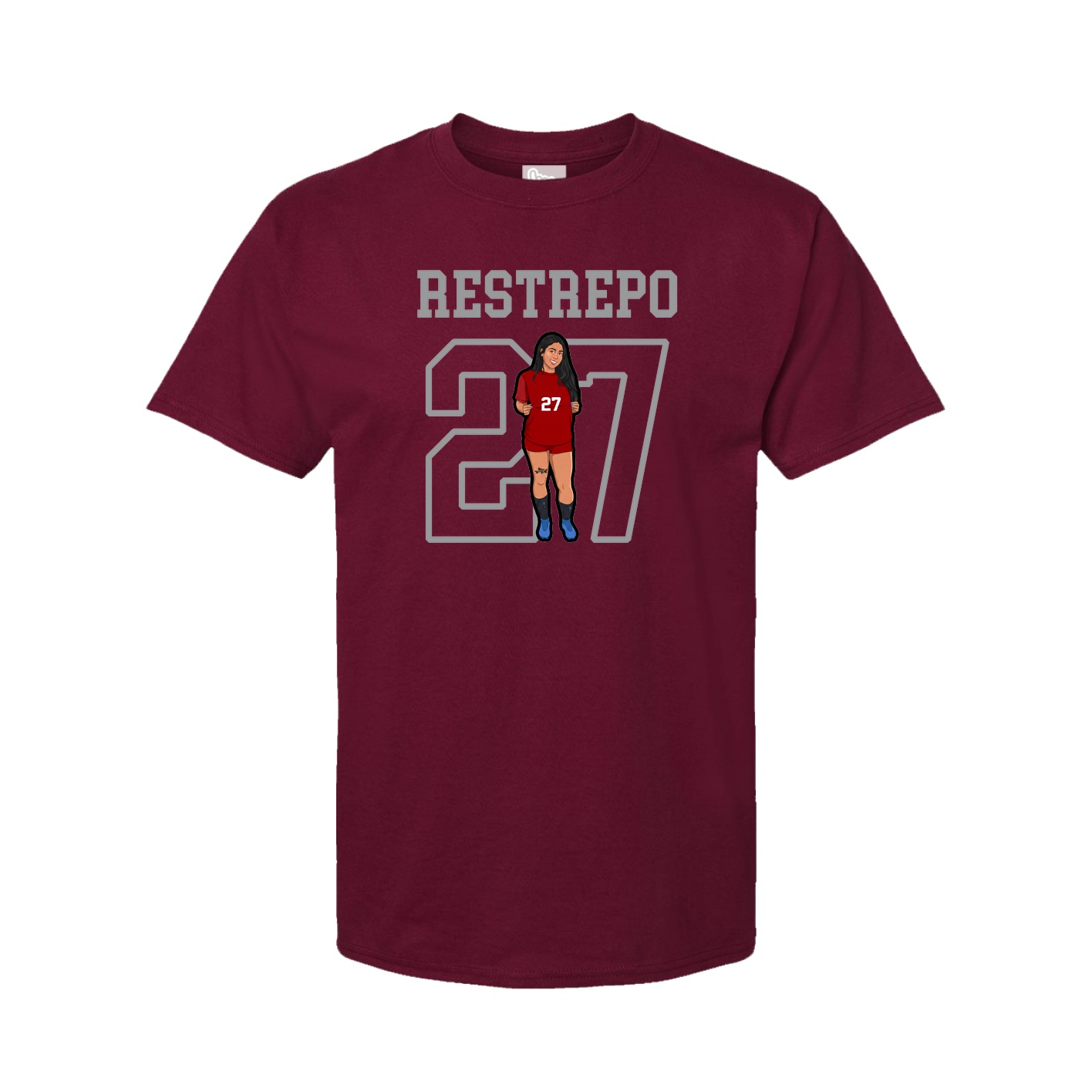 Youth Tee — Shirsey in Cardinal