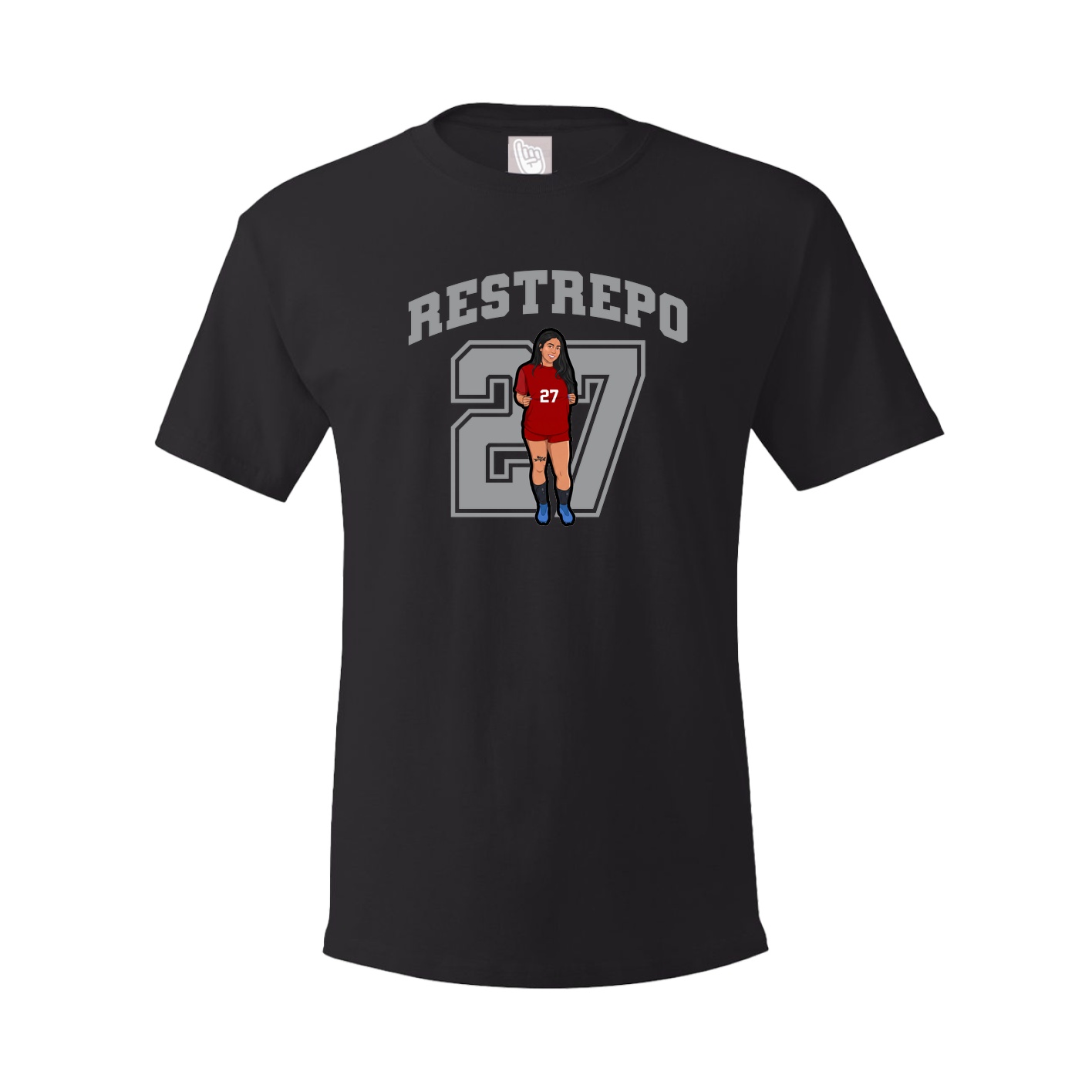 Tee — Number in Black