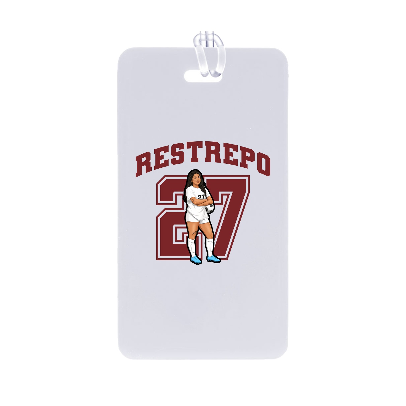 Bag Tag — Number in Classic