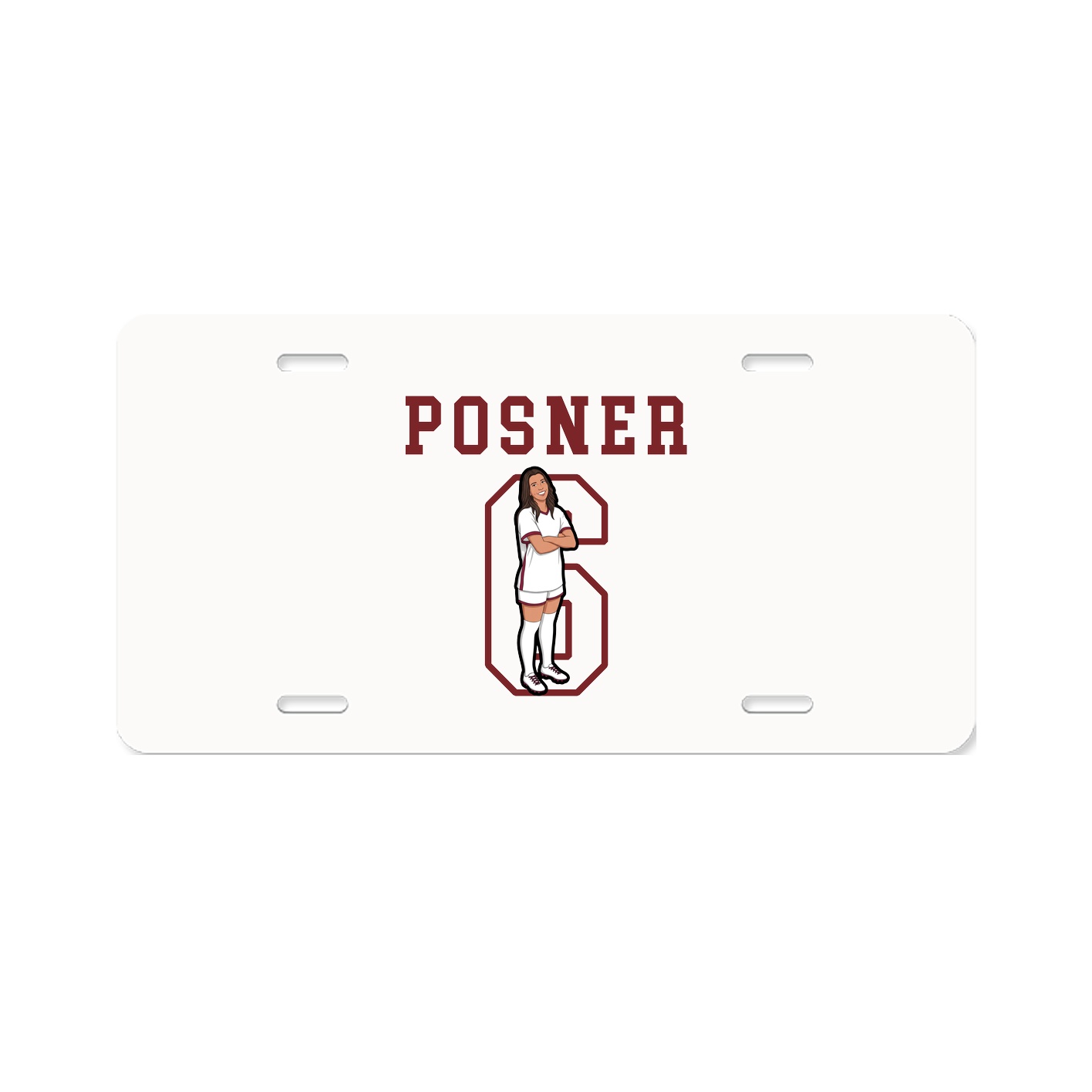 License Plate — Shirsey in Classic