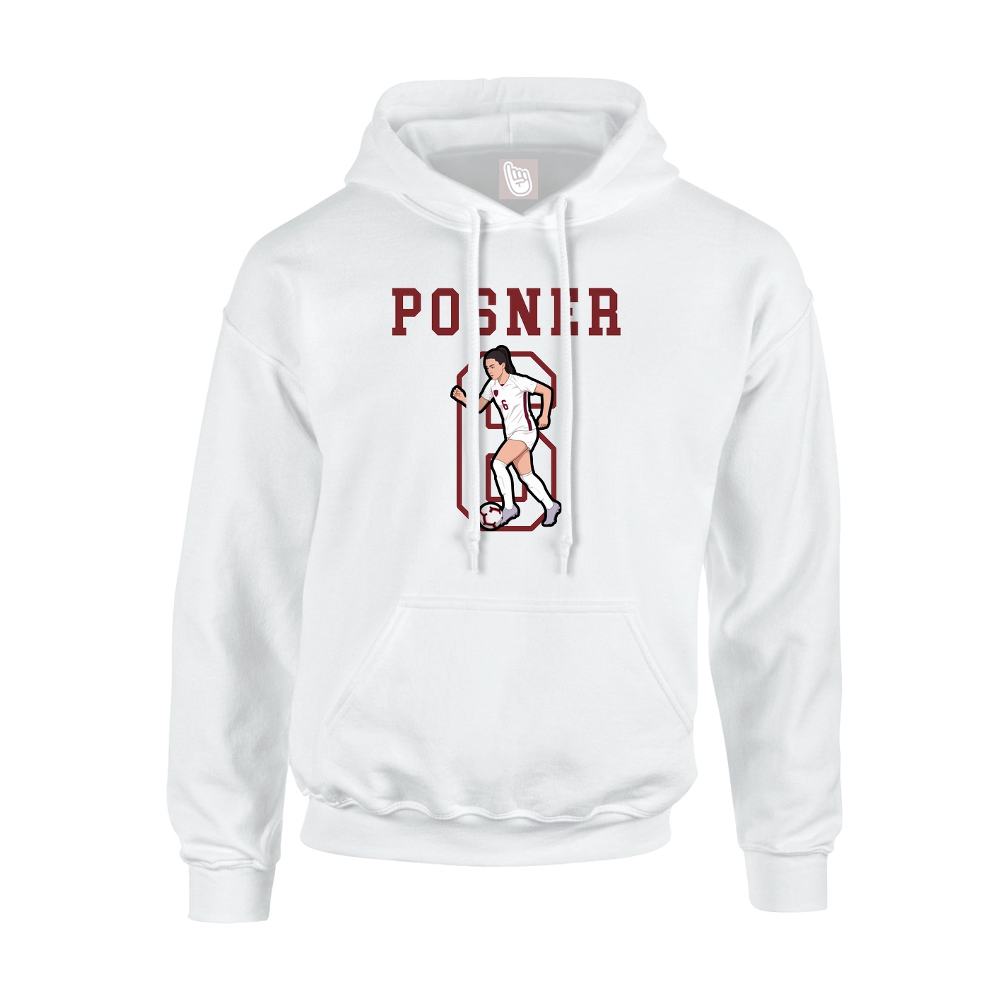 Youth Hoodie — Shirsey in White
