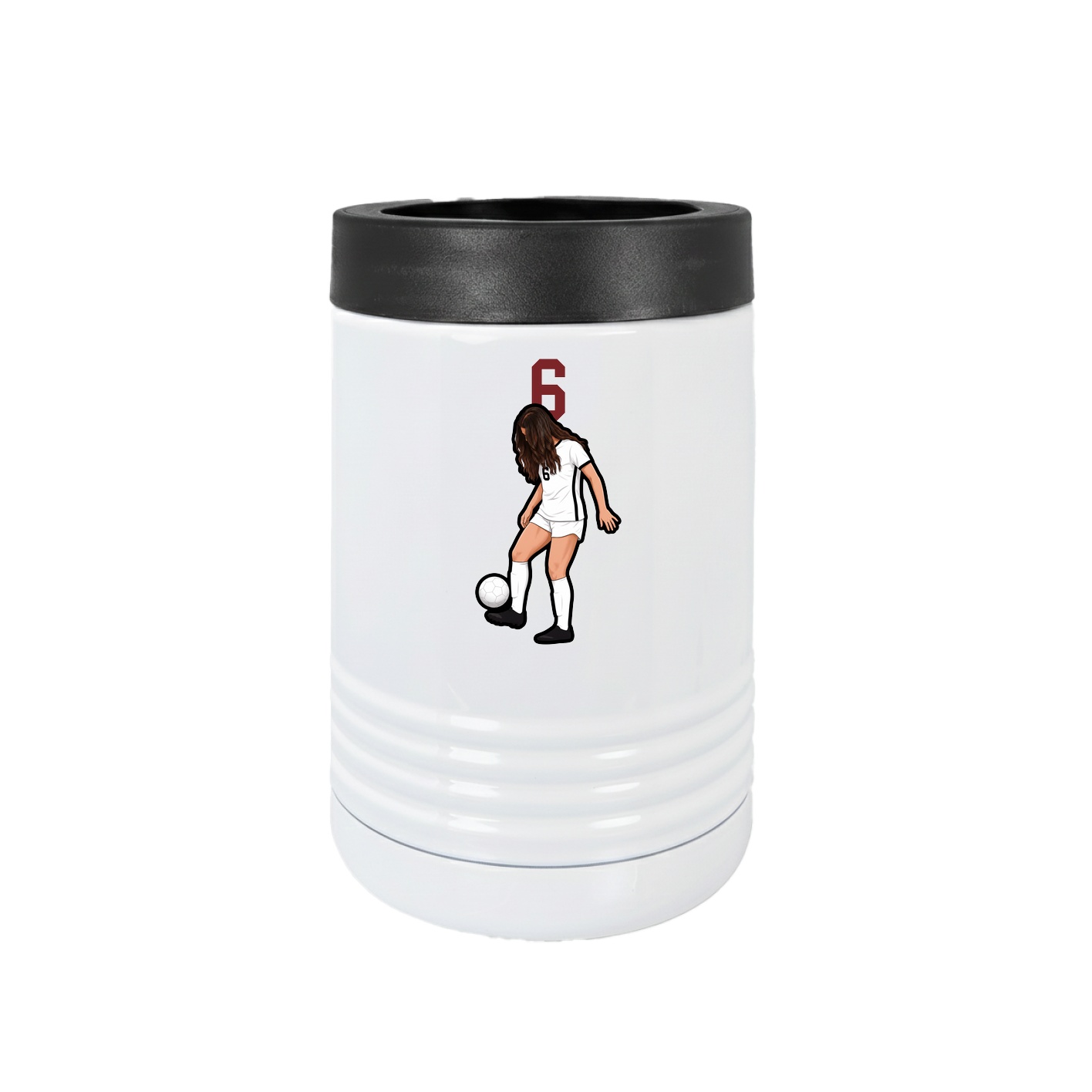 Beverage Holder — Number Top in White