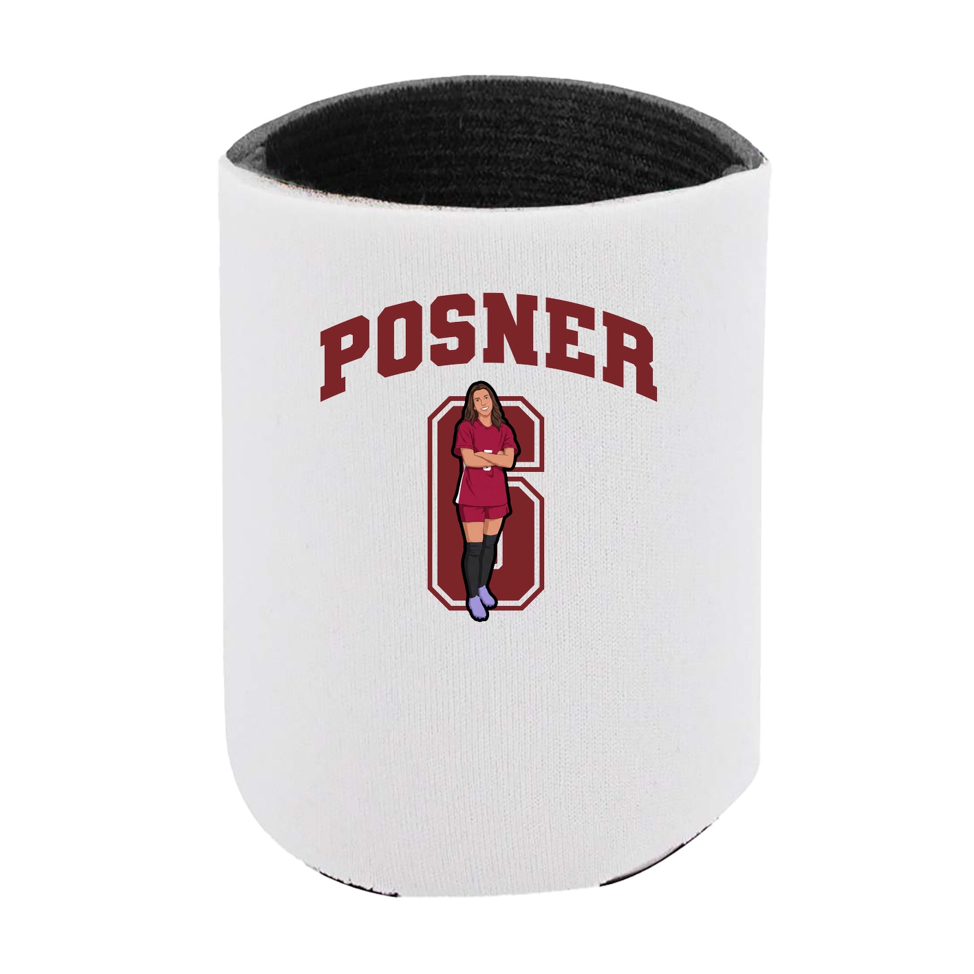 Can Holder — Number in White