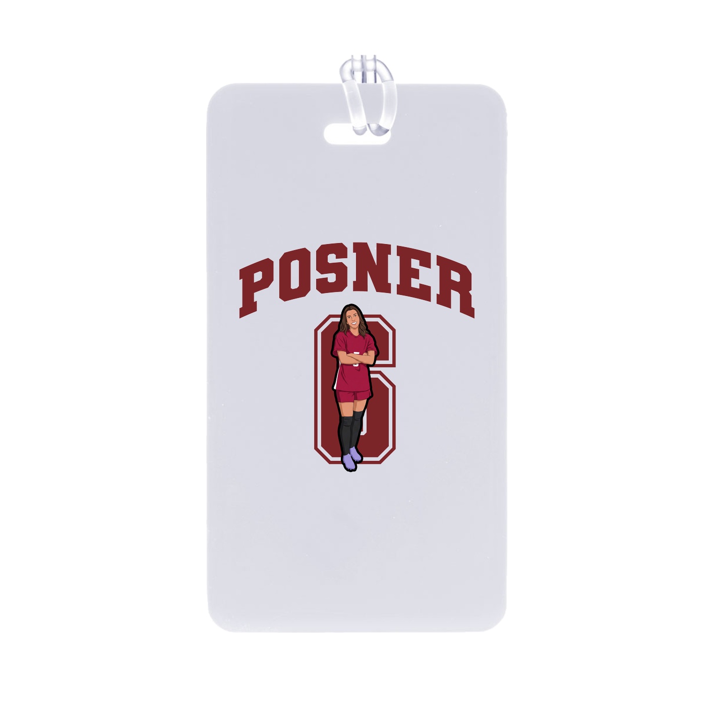 Bag Tag — Number in Classic