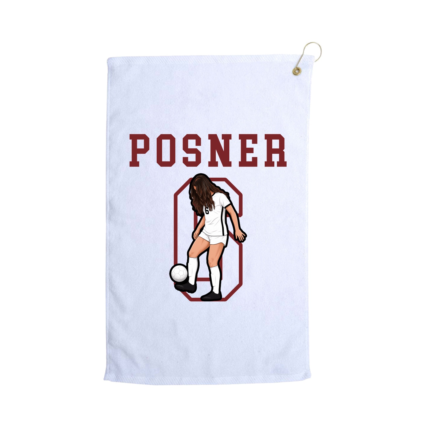 Golf Towel — Shirsey in White