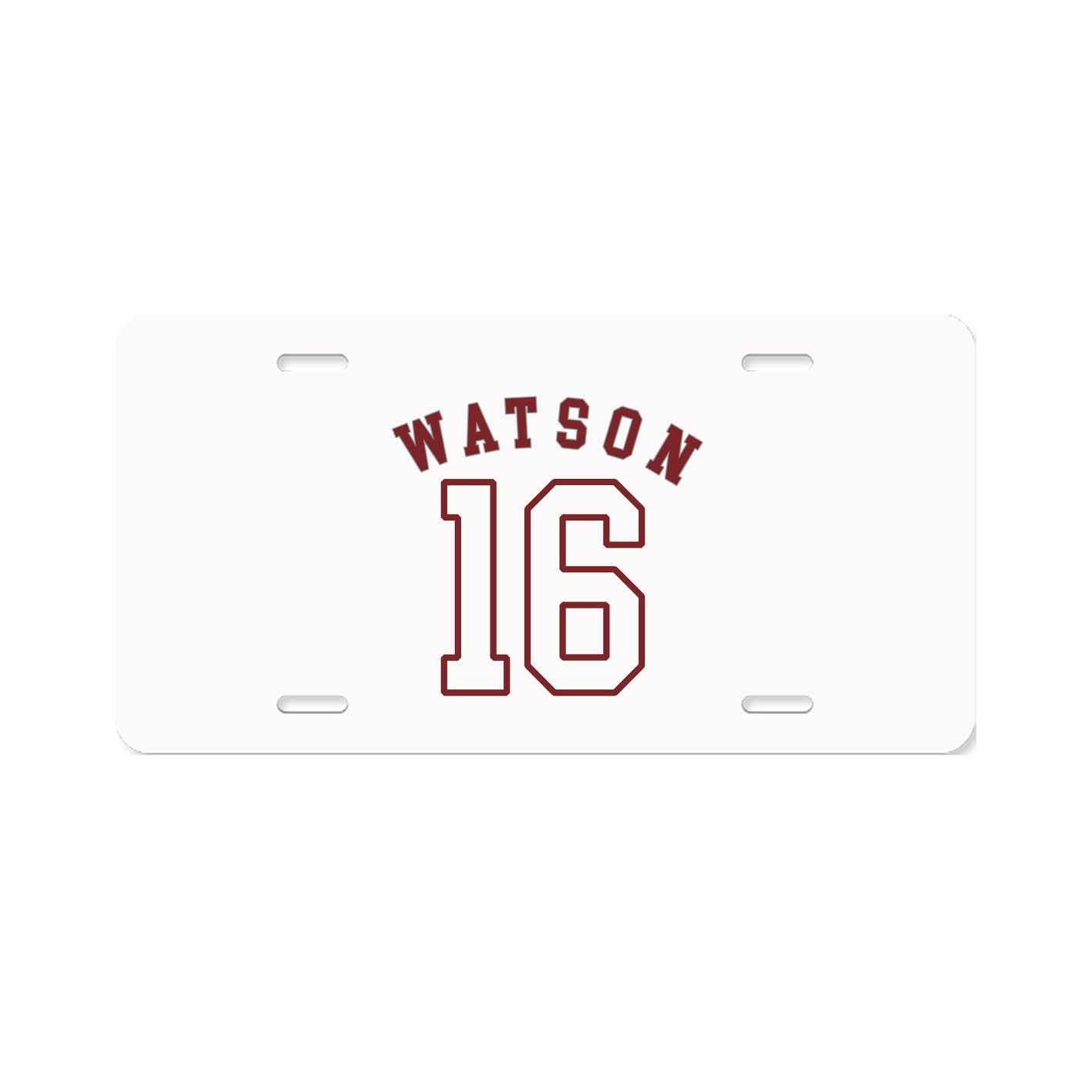 License Plate — Shirsey Arch in Classic