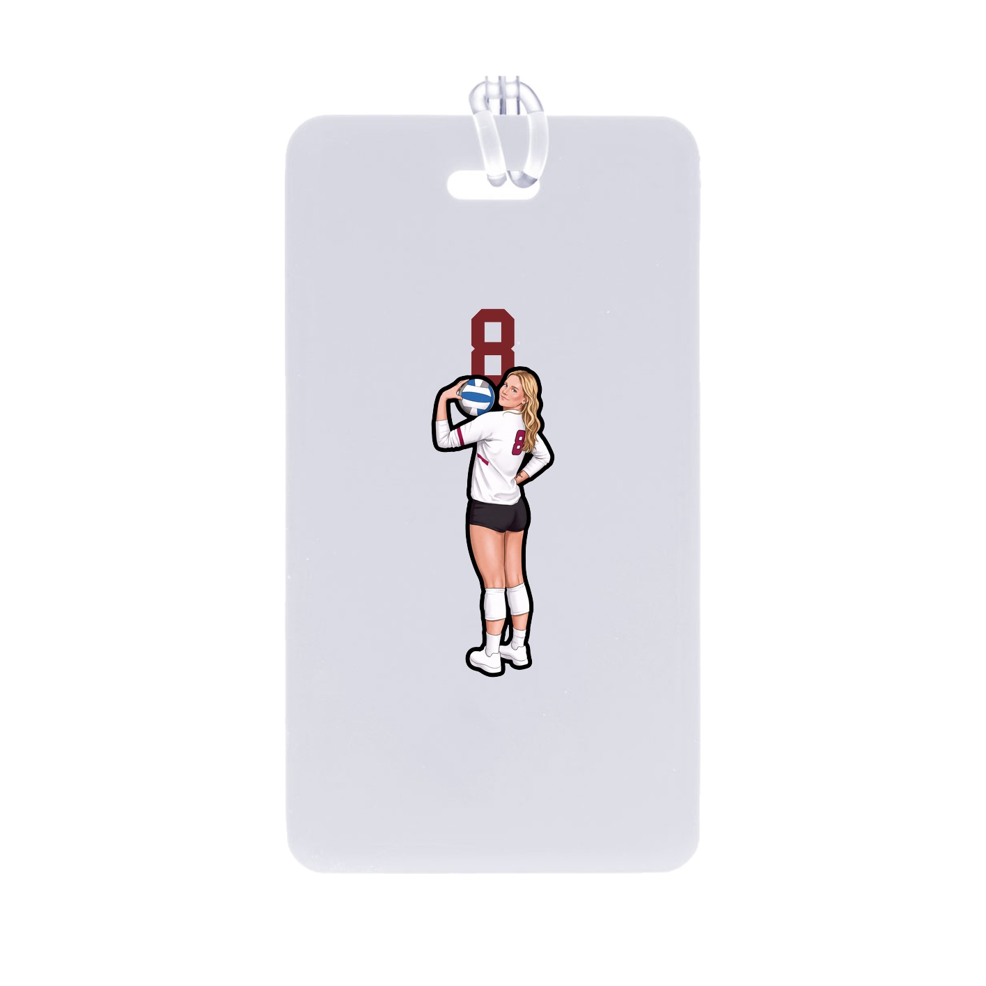Bag Tag — Number Top in Classic