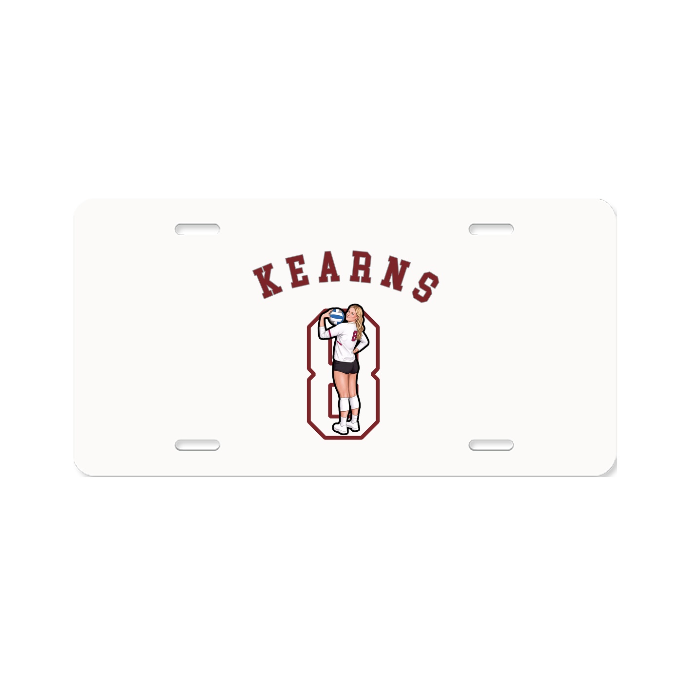 License Plate — Shirsey Arch in Classic