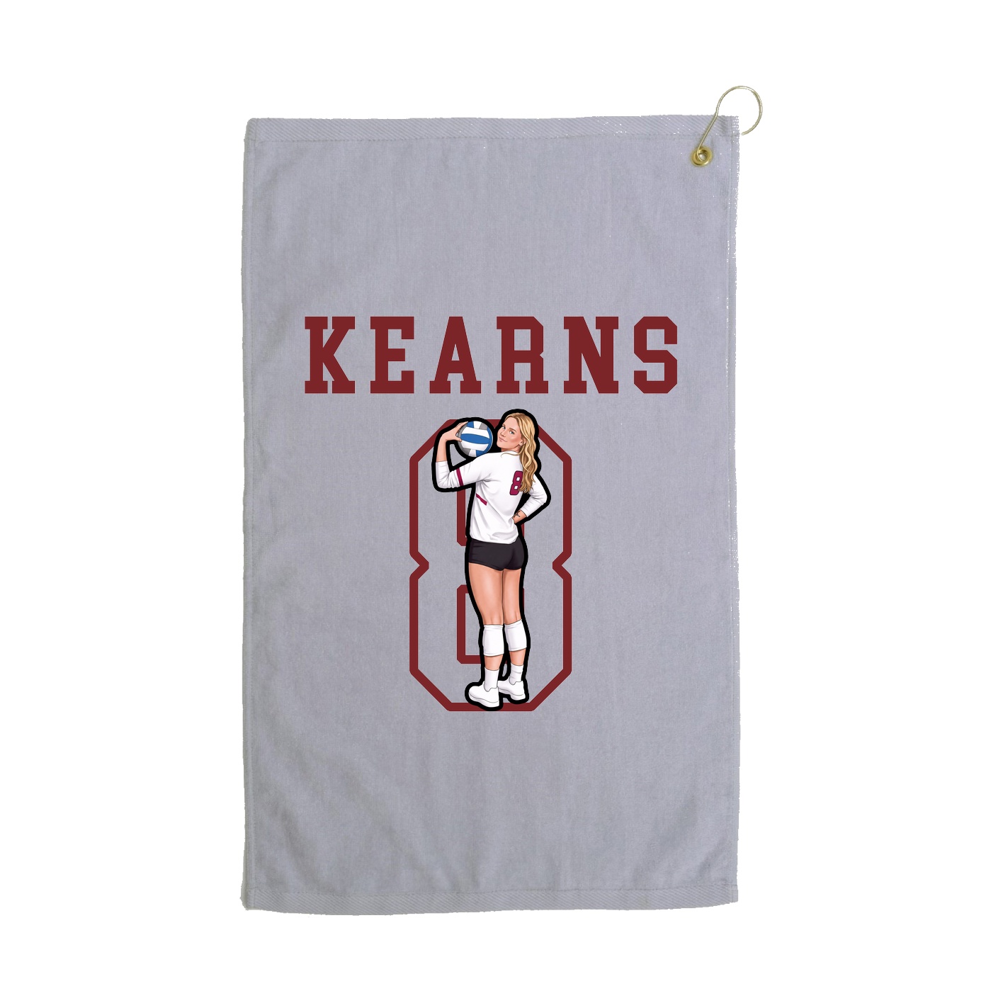 Golf Towel — Shirsey in Grey