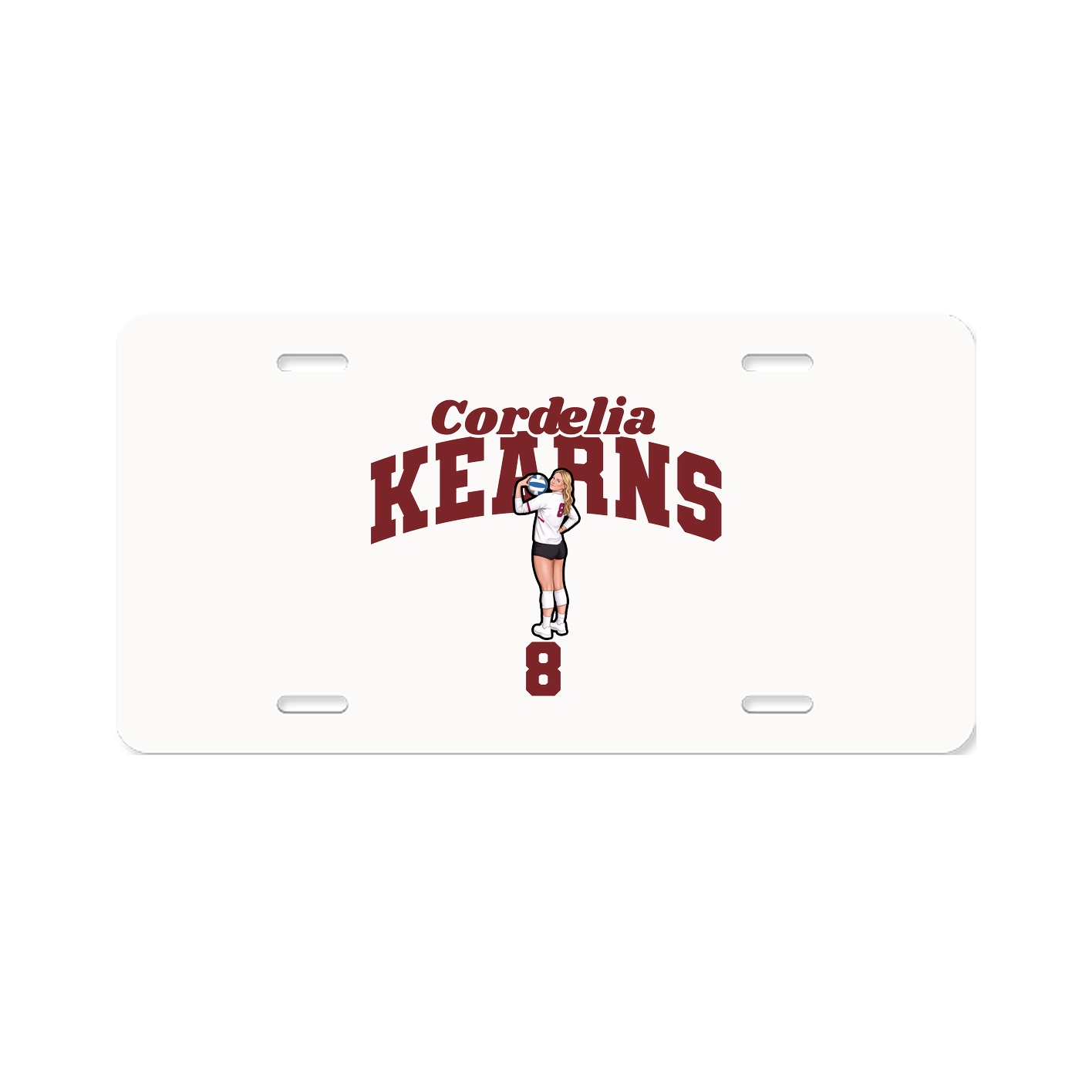 License Plate — Signature Arch in Classic