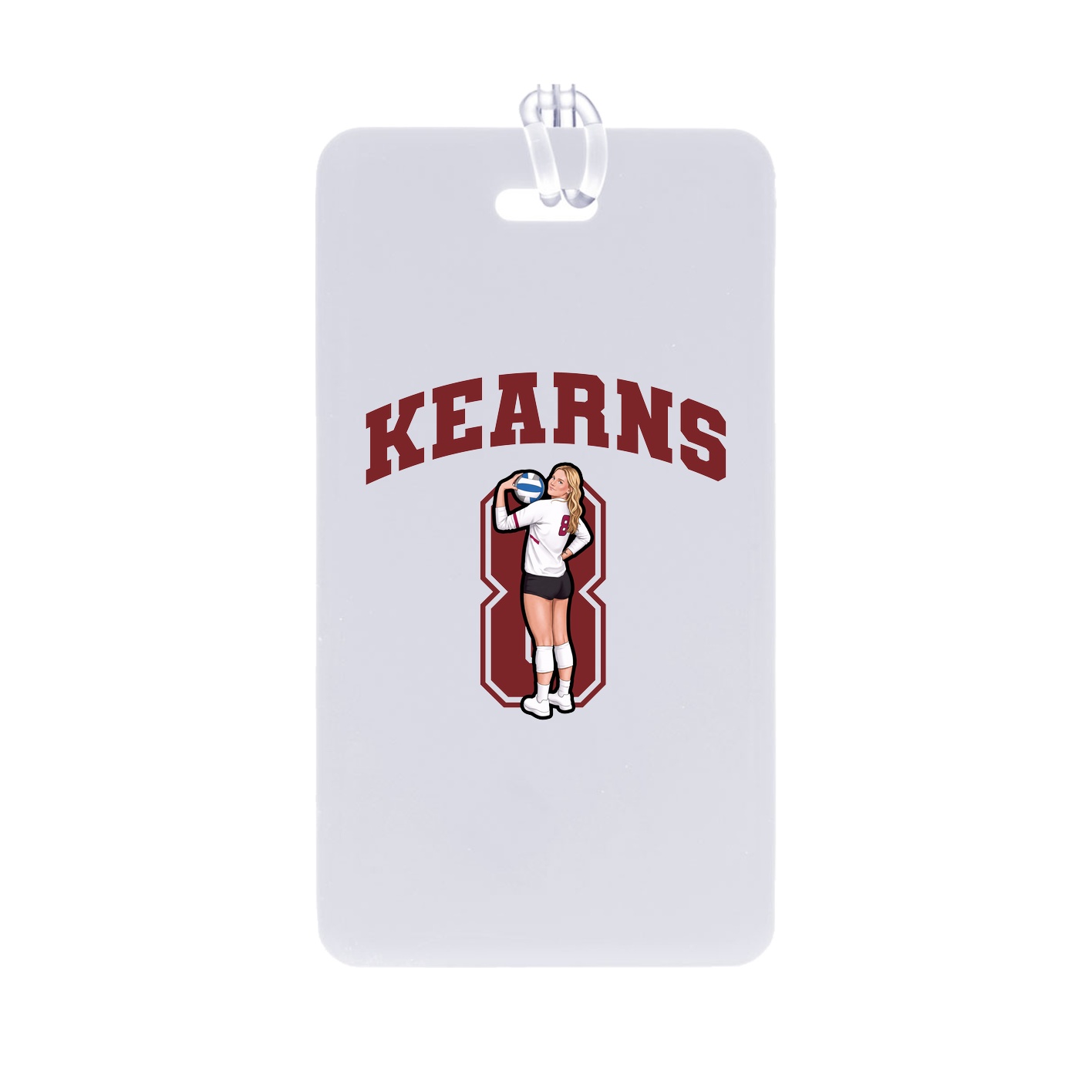 Bag Tag — Number in Classic