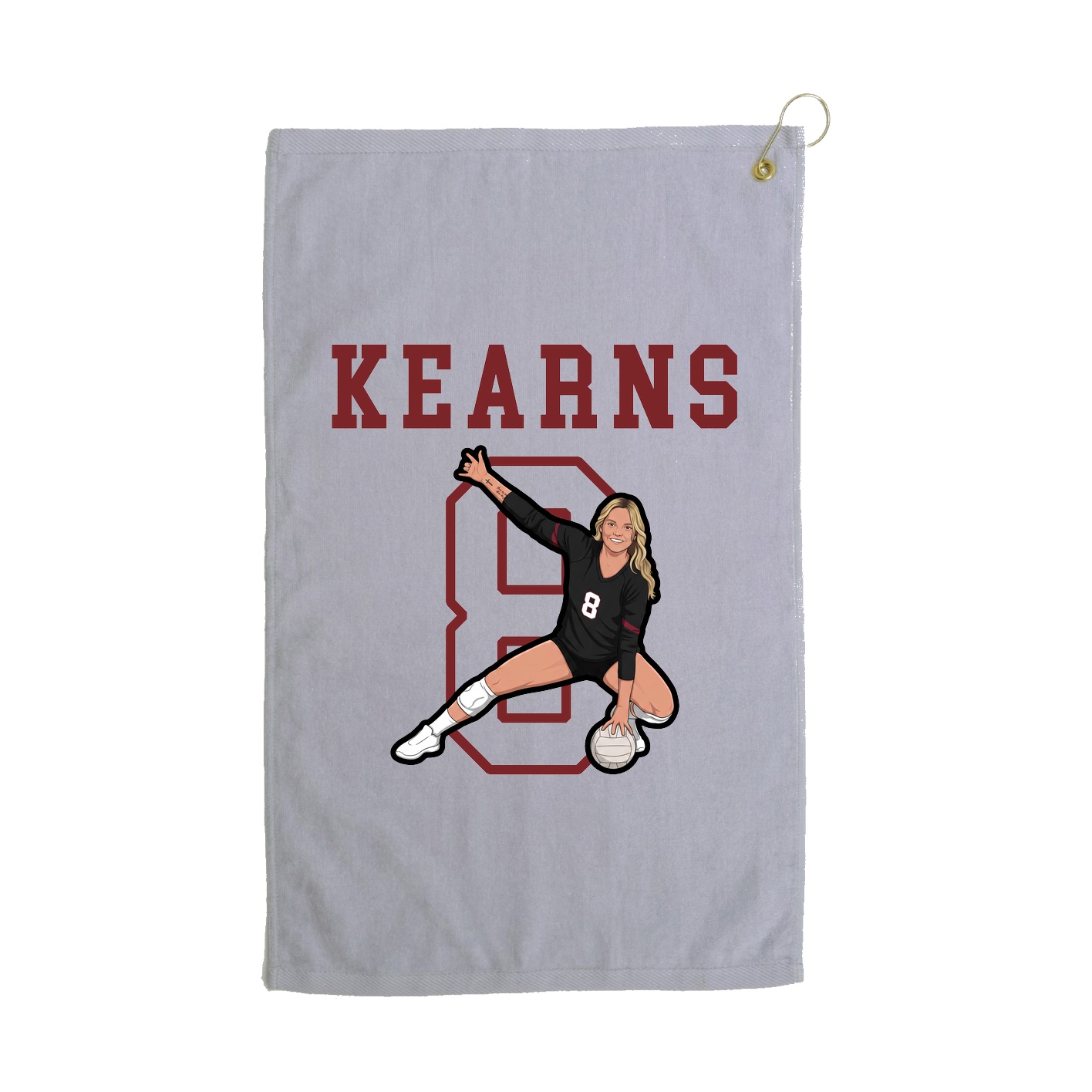 Golf Towel — Shirsey in Grey