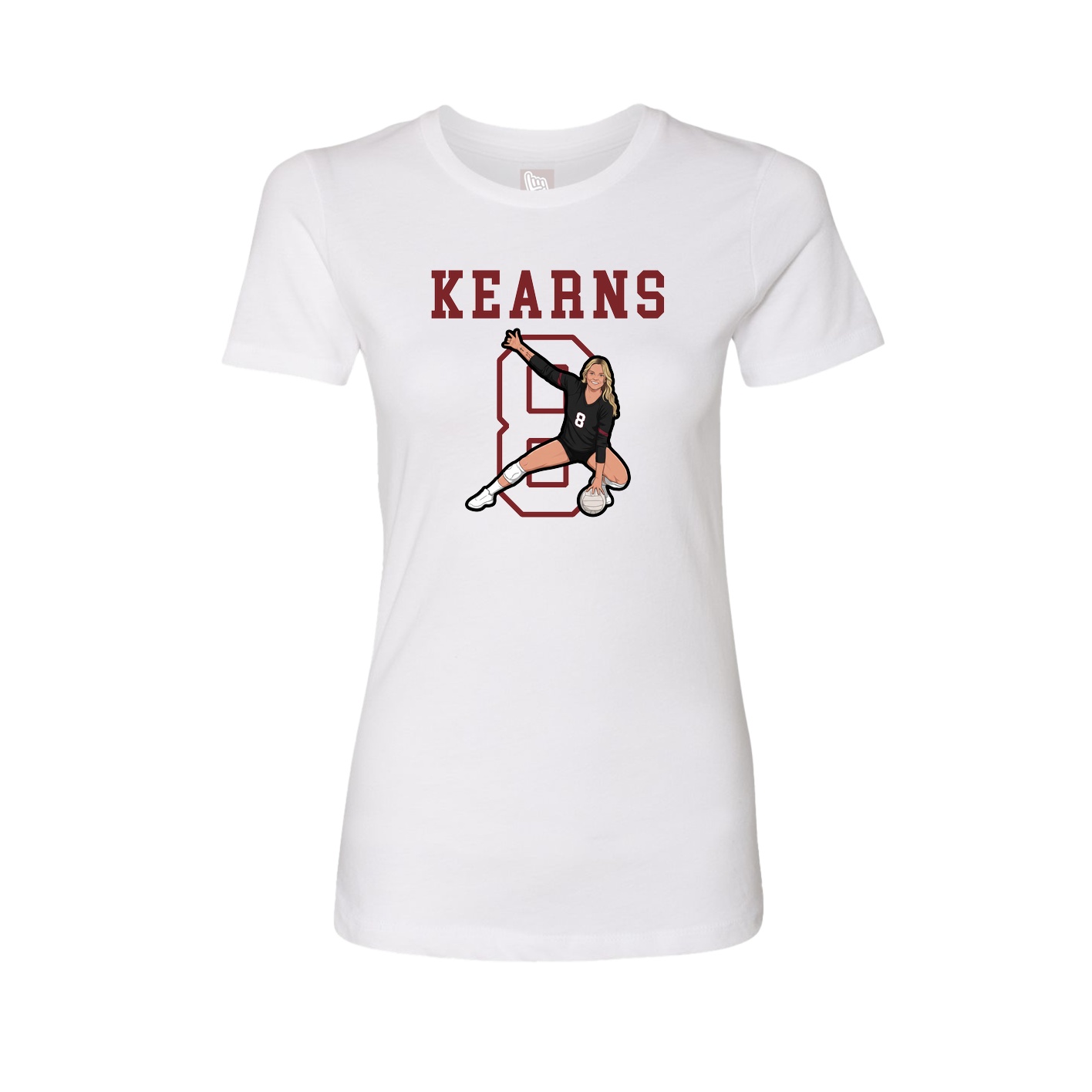 Fitted Women's Tee — Shirsey in White