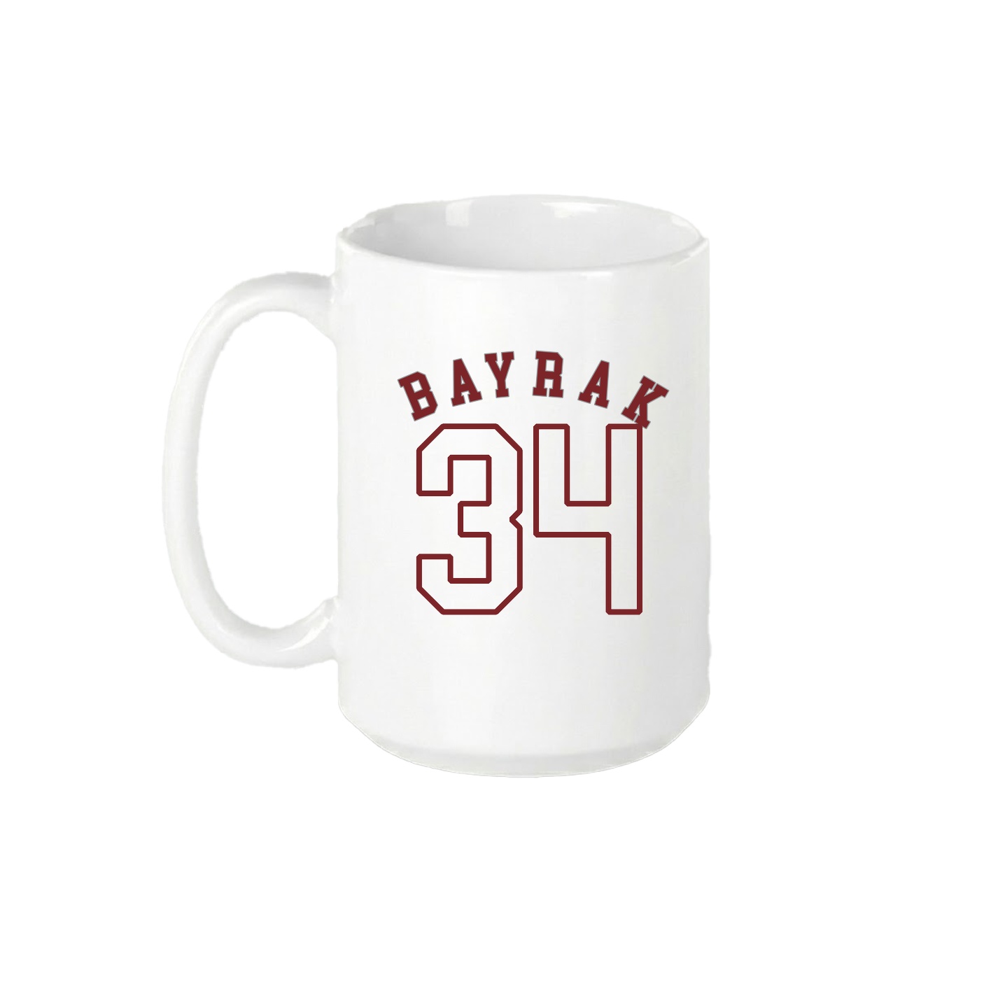 15oz Coffee Mug — Shirsey Arch in White