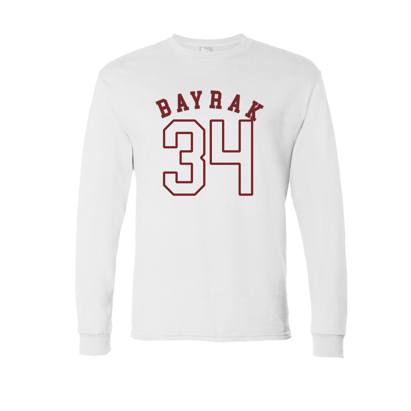 Long Sleeve Tee — Shirsey Arch in White