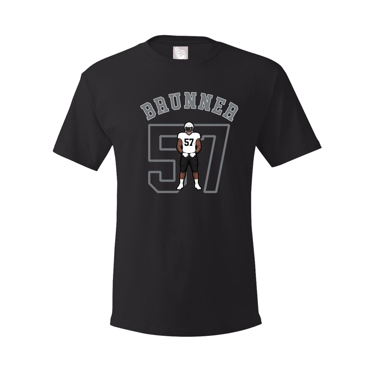 Youth Tee — Shirsey Arch in Black