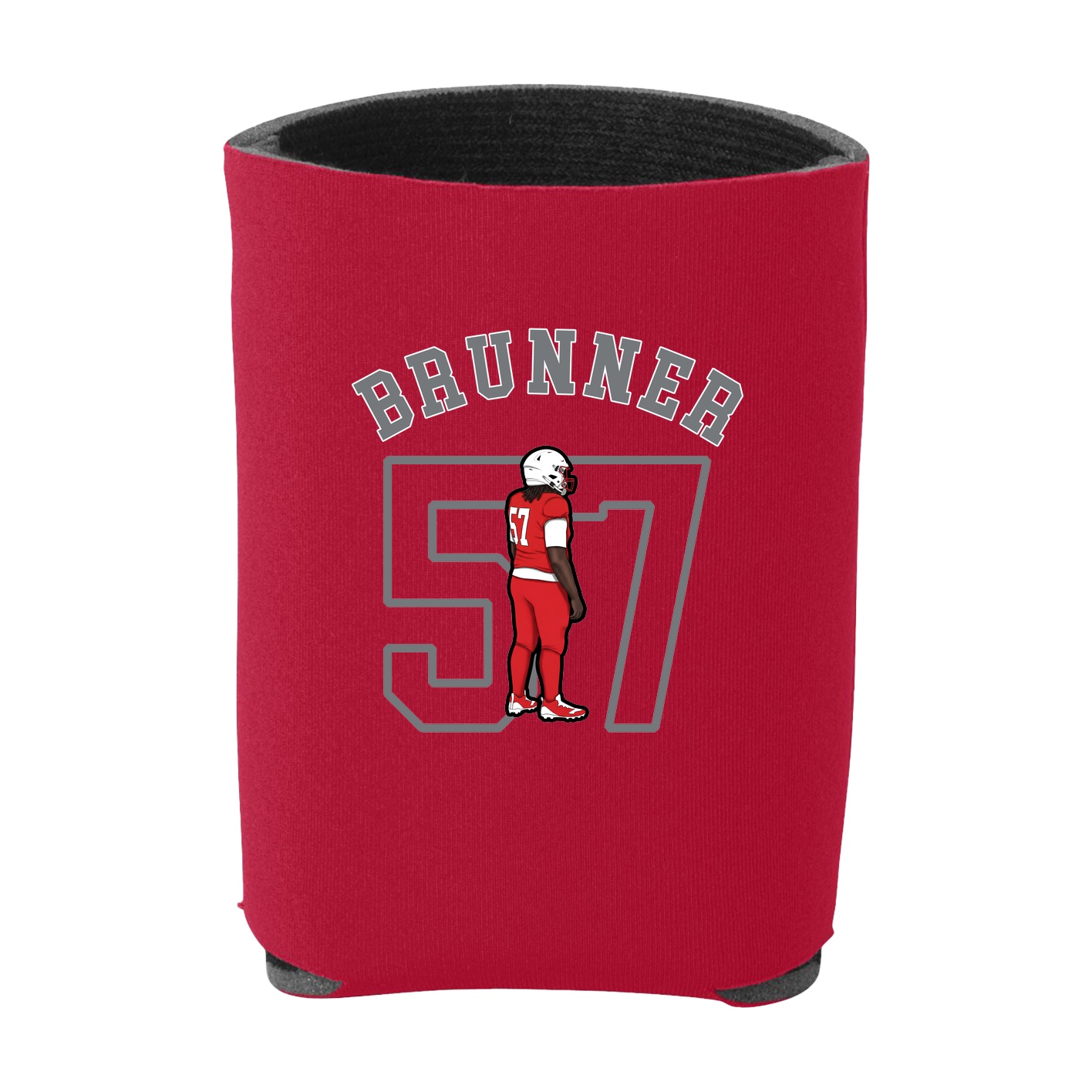 Can Holder — Shirsey Arch in Red