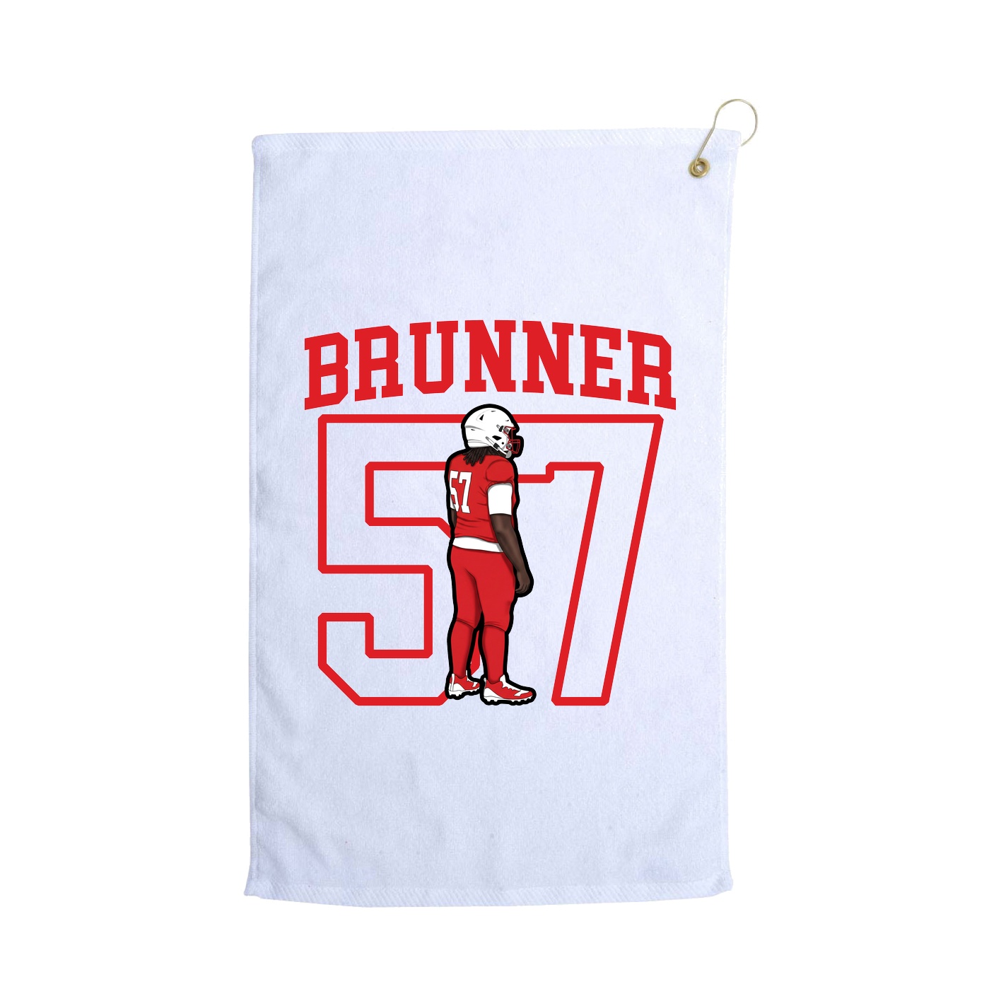 Golf Towel — Shirsey in White
